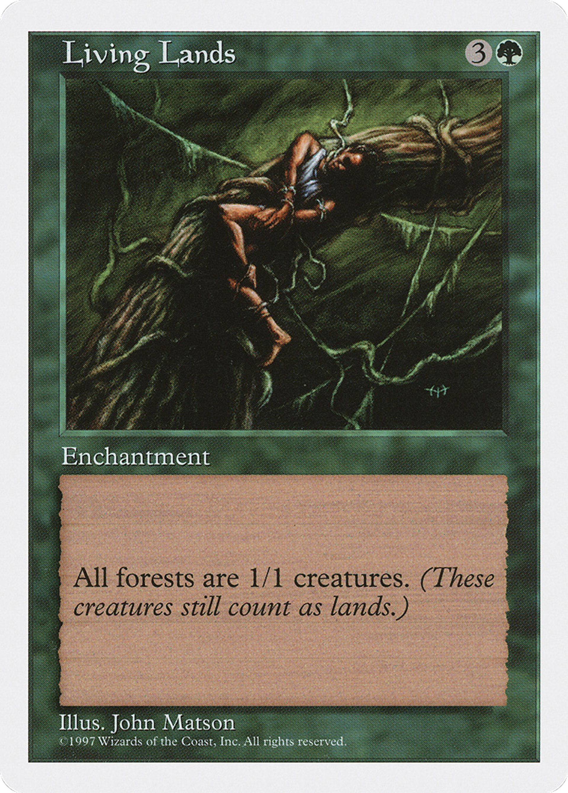 Living Lands — Fifth Edition — Magic: The Gathering