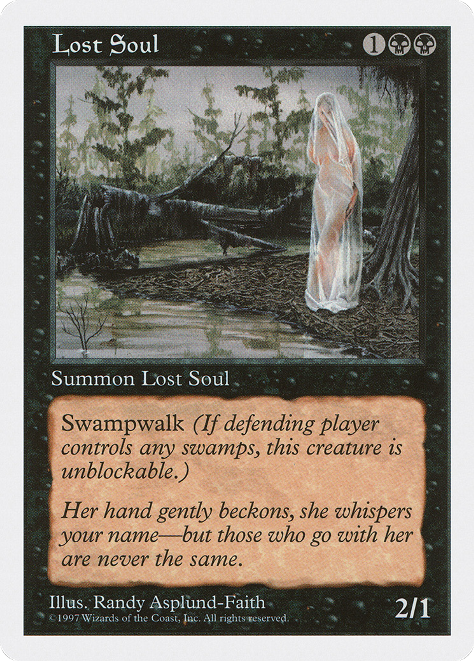 Lost Soul — Fifth Edition — Magic: The Gathering