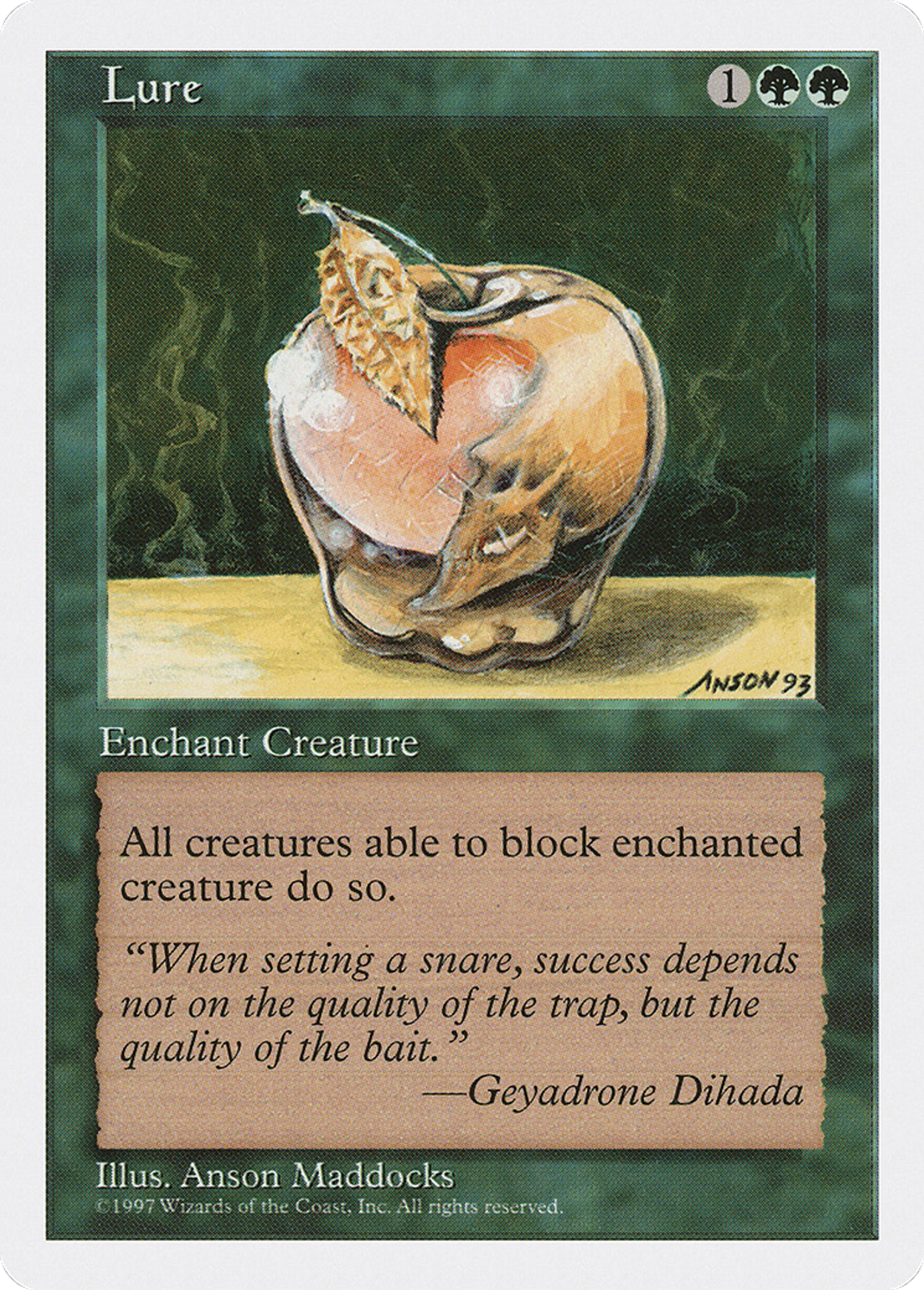 Lure — Fifth Edition — Magic: The Gathering