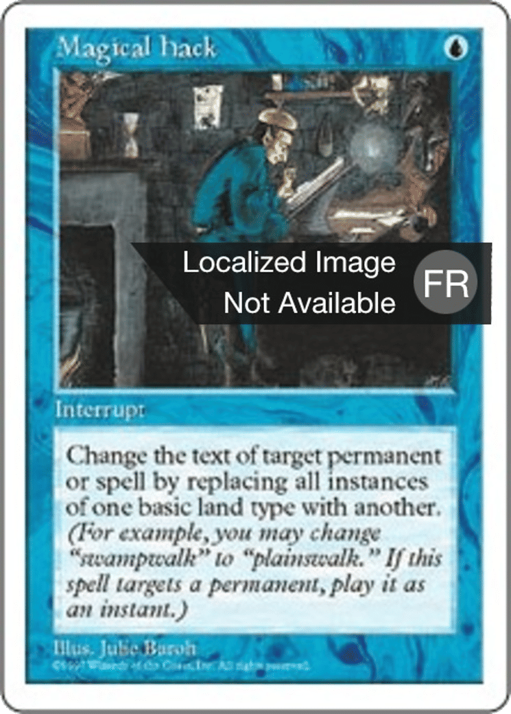 Rature magique — Fifth Edition — Magic: The Gathering