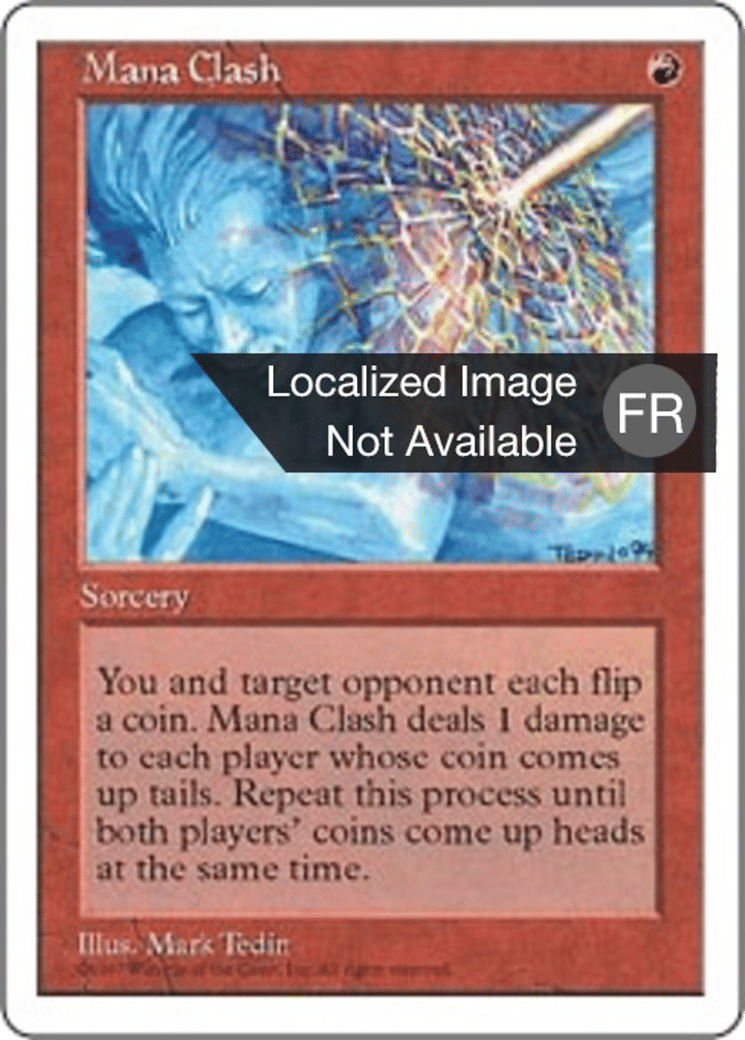 Choc de mana — Fifth Edition — Magic: The Gathering