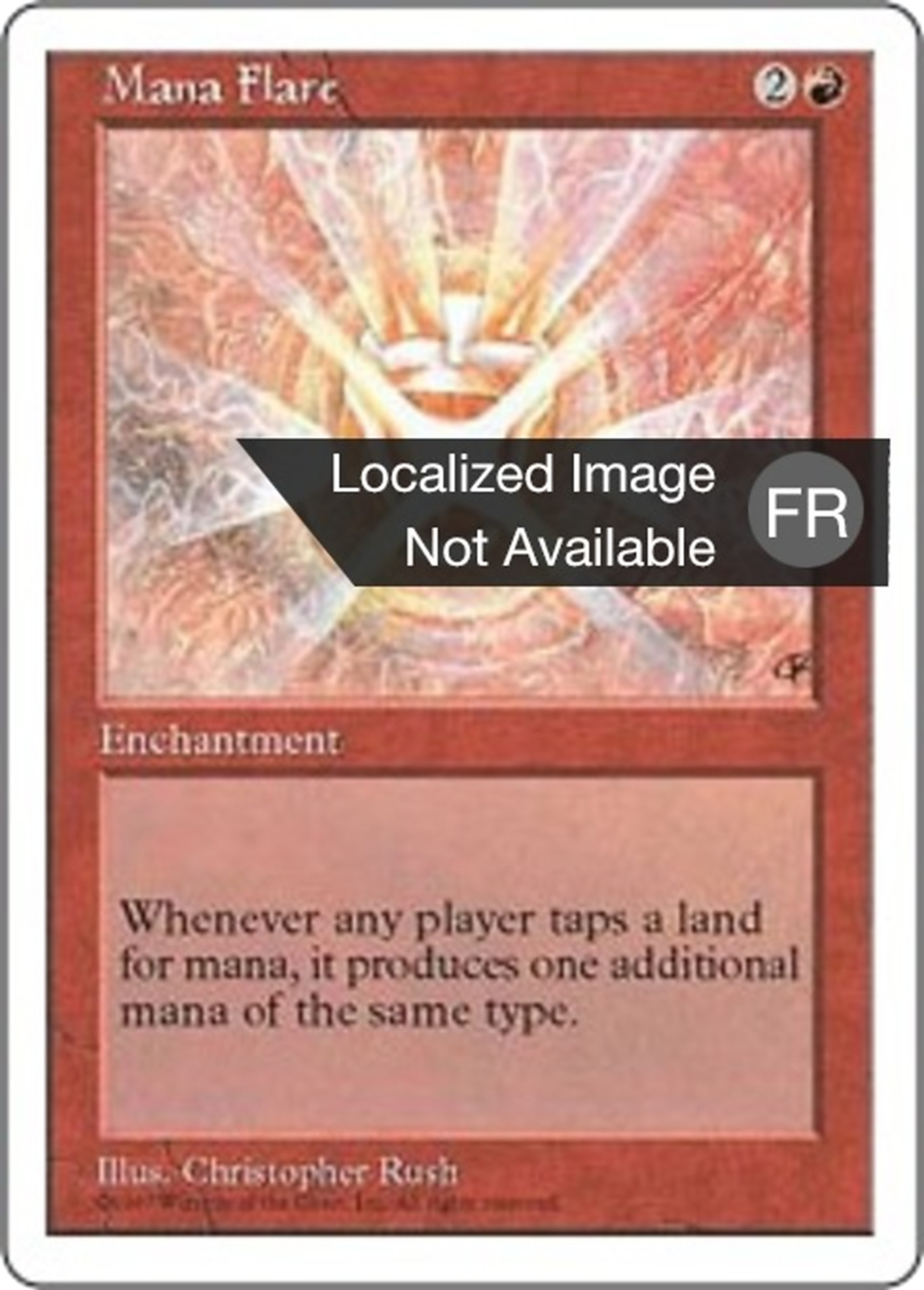 Flamboiement de mana — Fifth Edition — Magic: The Gathering