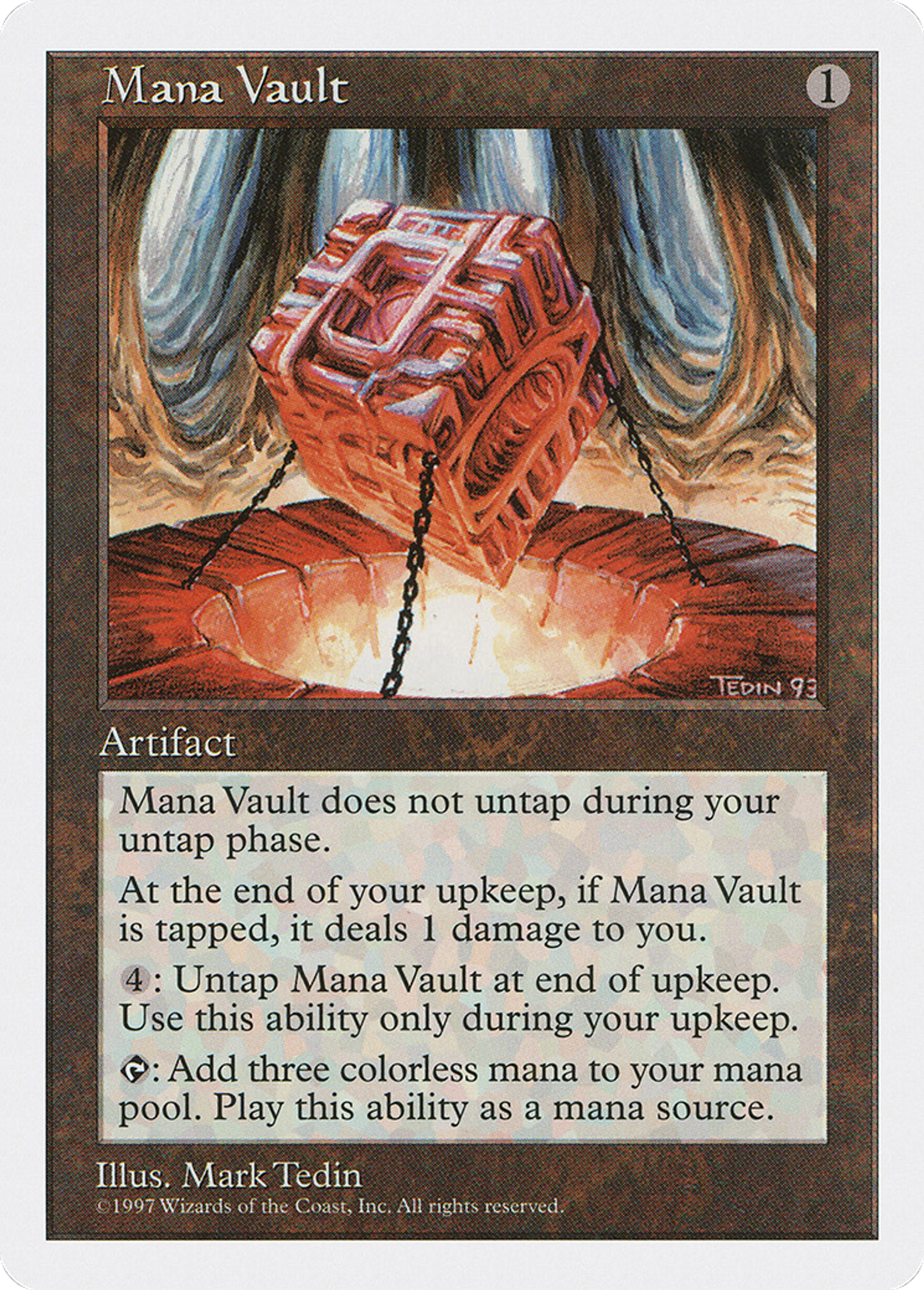 Mana Vault — Fifth Edition — Magic: The Gathering