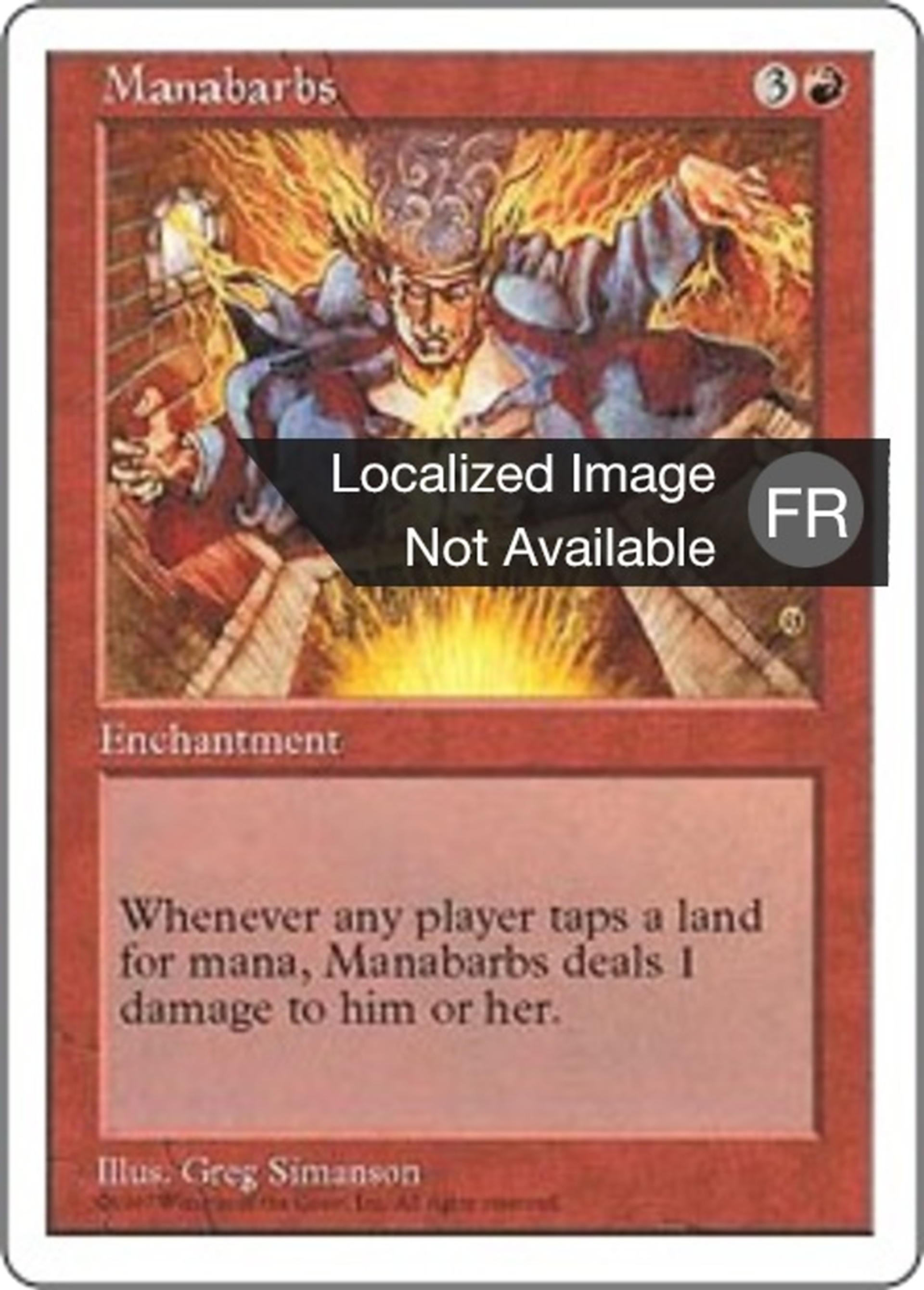 Barbelures de mana — Fifth Edition — Magic: The Gathering
