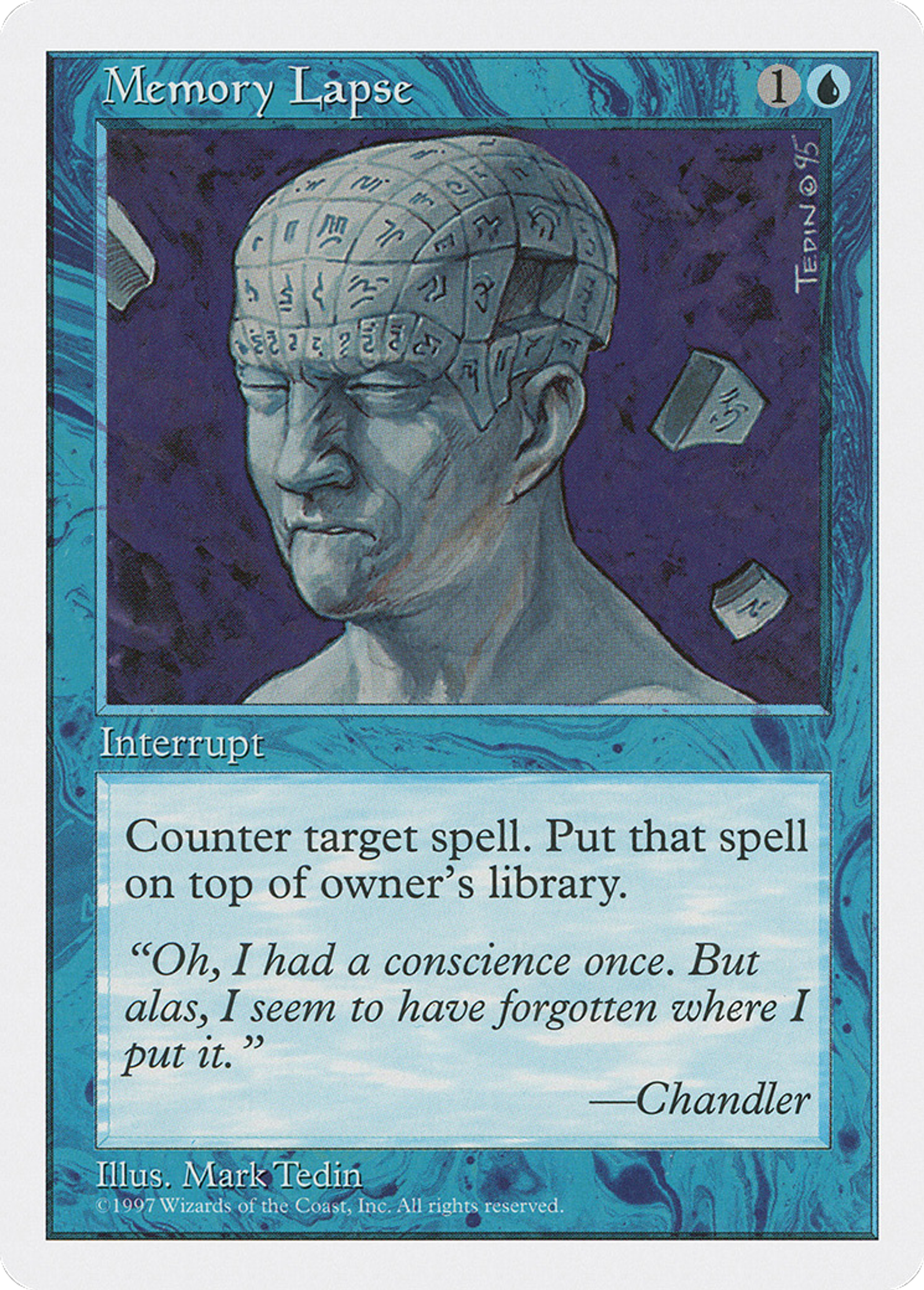 Memory Lapse — Fifth Edition — Magic: The Gathering
