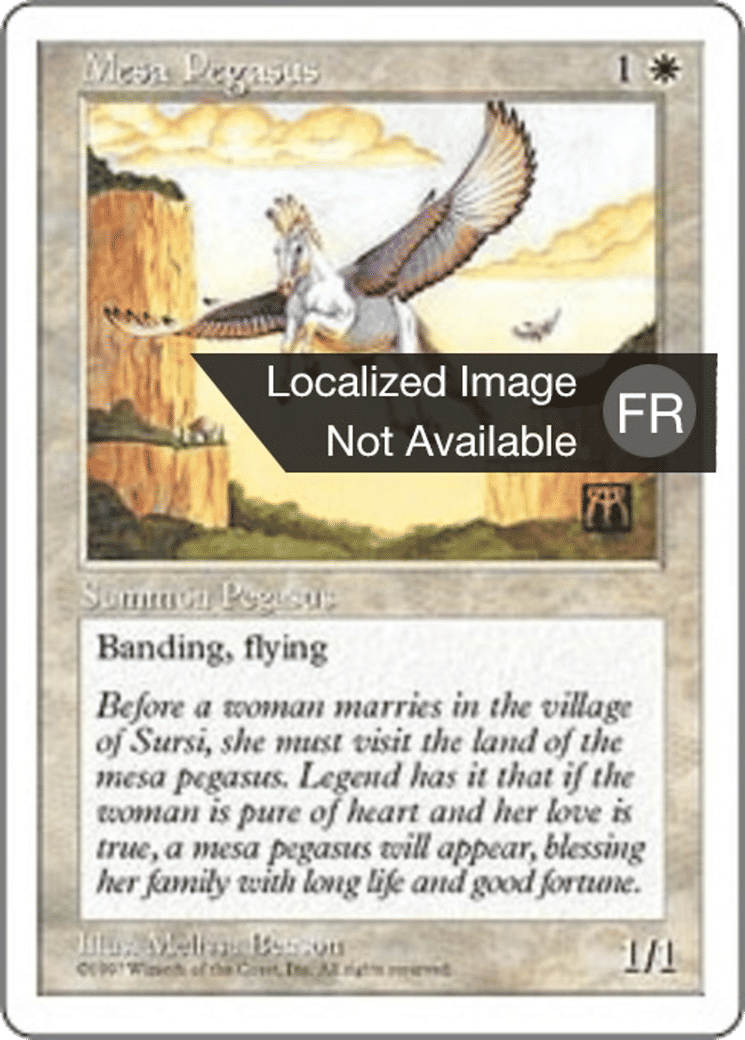 Pégase de Mesa — Fifth Edition — Magic: The Gathering