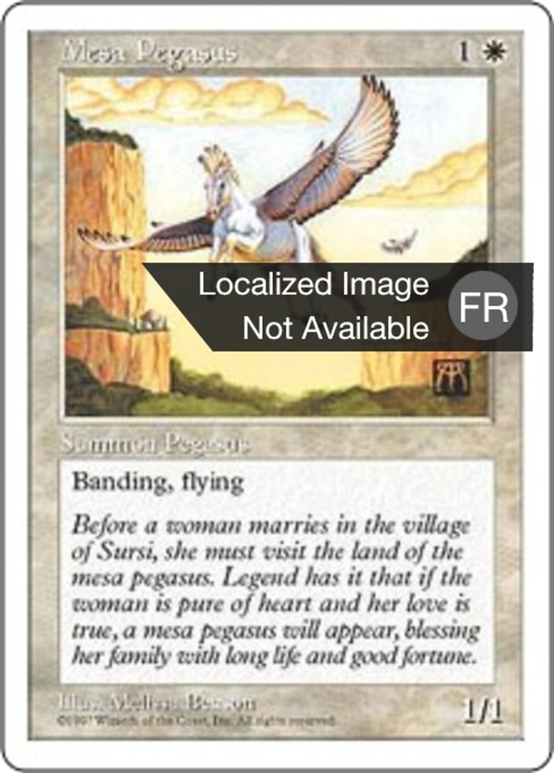 Pégase de Mesa — Fifth Edition — Magic: The Gathering
