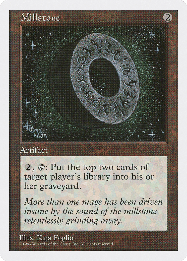 Millstone — Fifth Edition — Magic: The Gathering