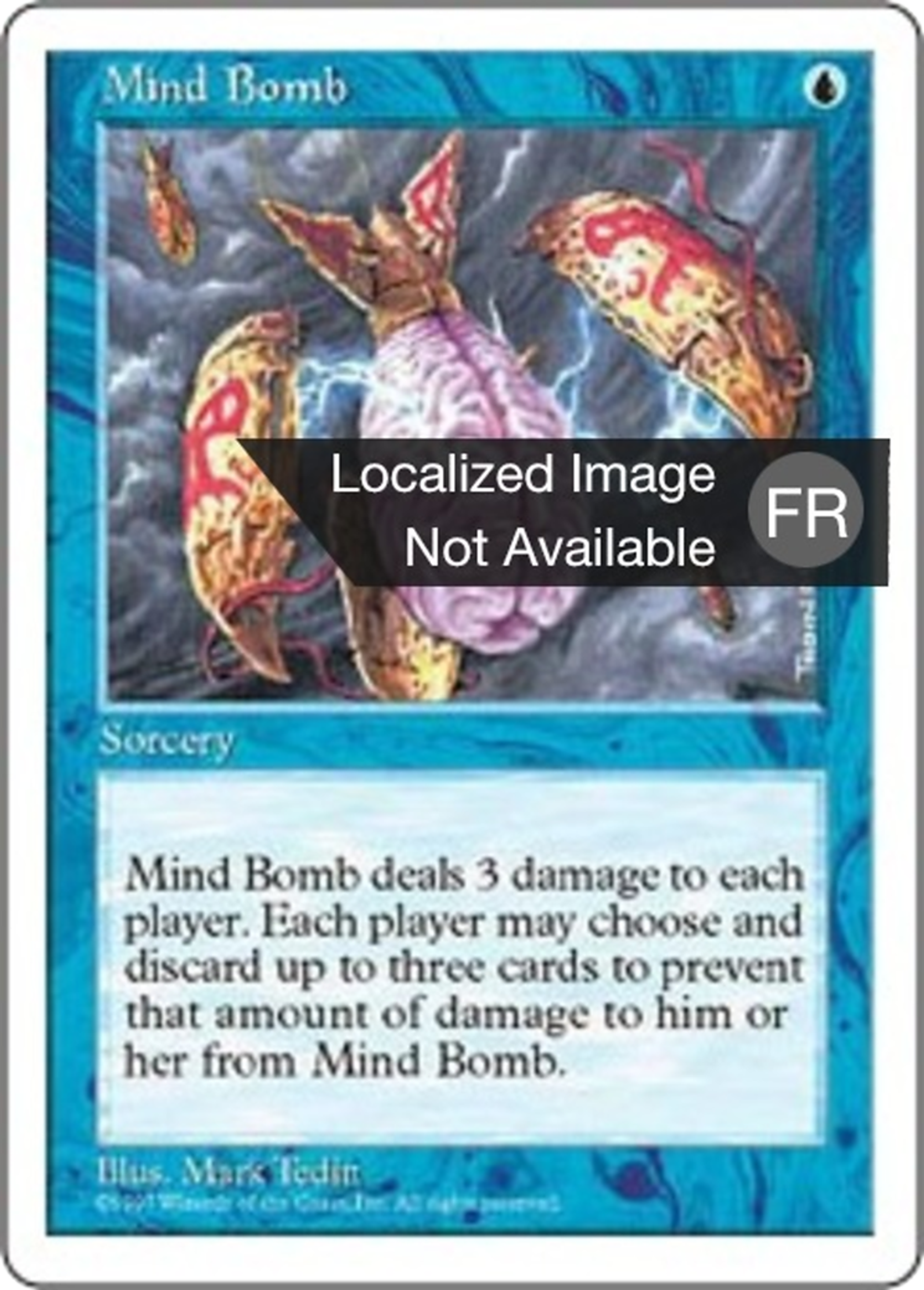 Bombe cérébrale — Fifth Edition — Magic: The Gathering