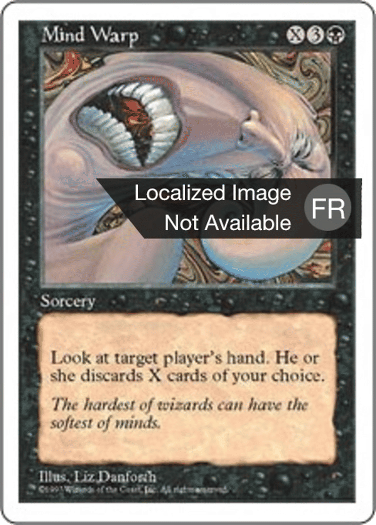 Distorsion cérébrale — Fifth Edition — Magic: The Gathering