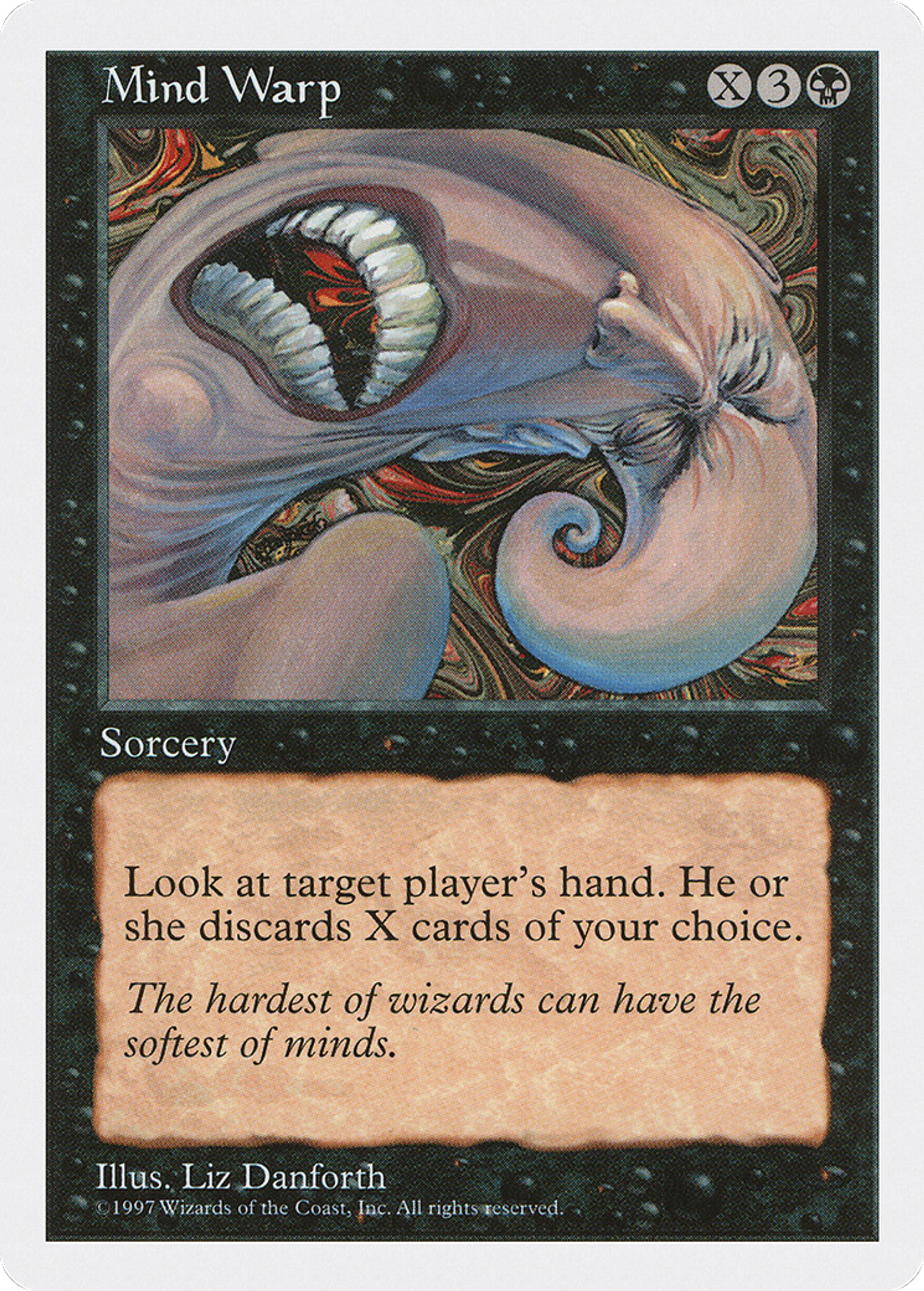 Mind Warp — Fifth Edition — Magic: The Gathering
