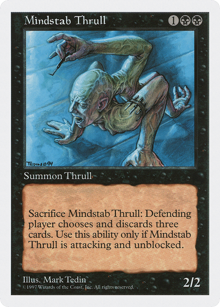 Mindstab Thrull — Fifth Edition — Magic: The Gathering