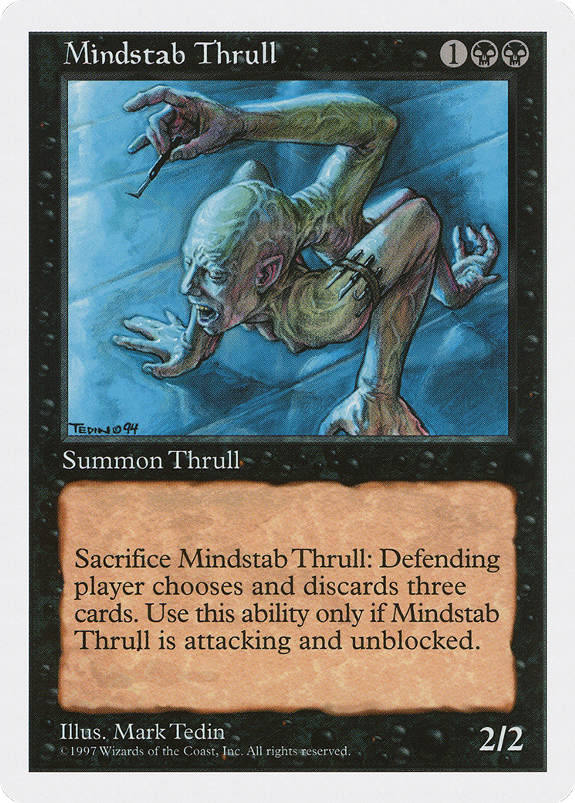 Mindstab Thrull — Fifth Edition — Magic: The Gathering