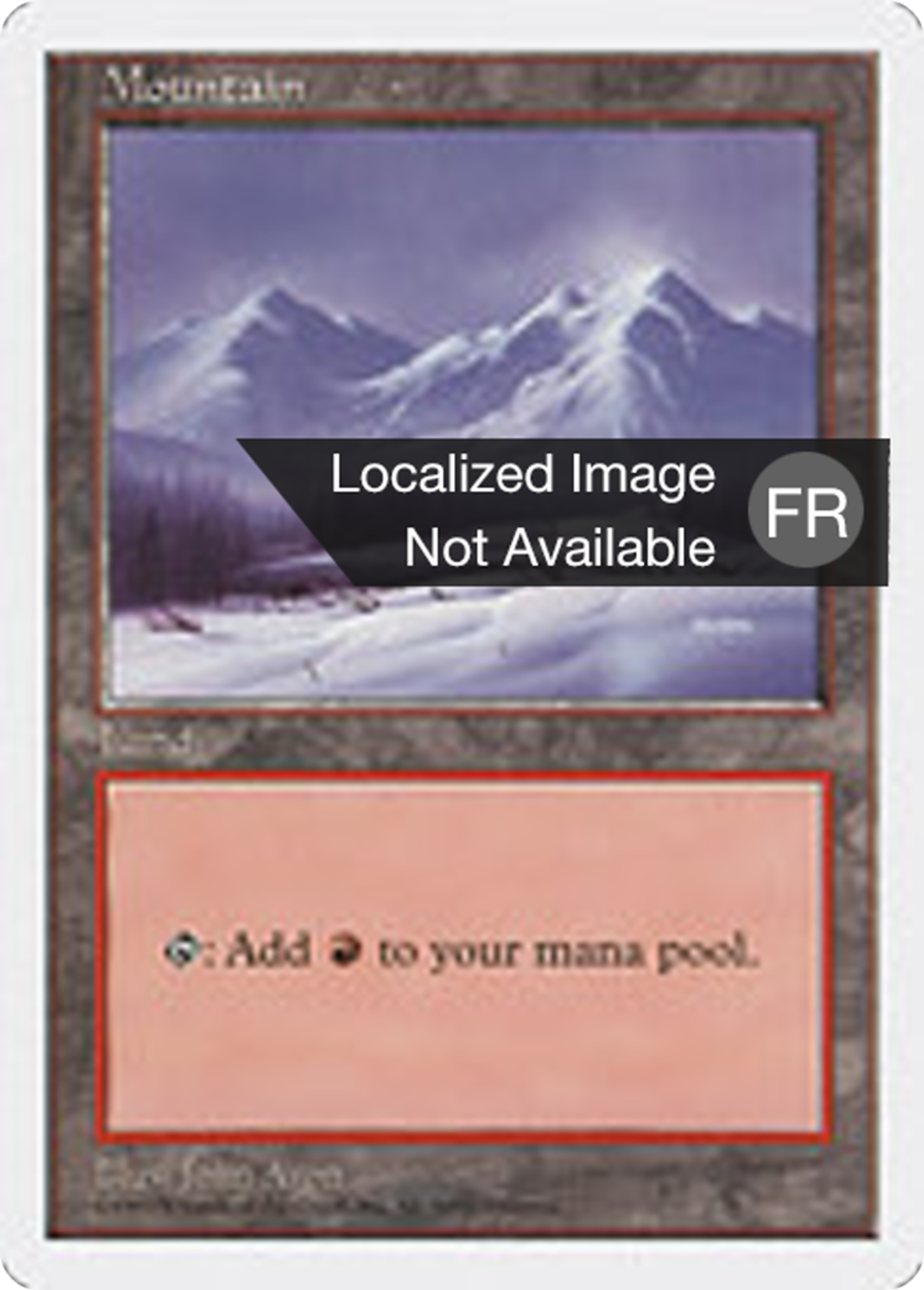 Montagne — Fifth Edition — Magic: The Gathering