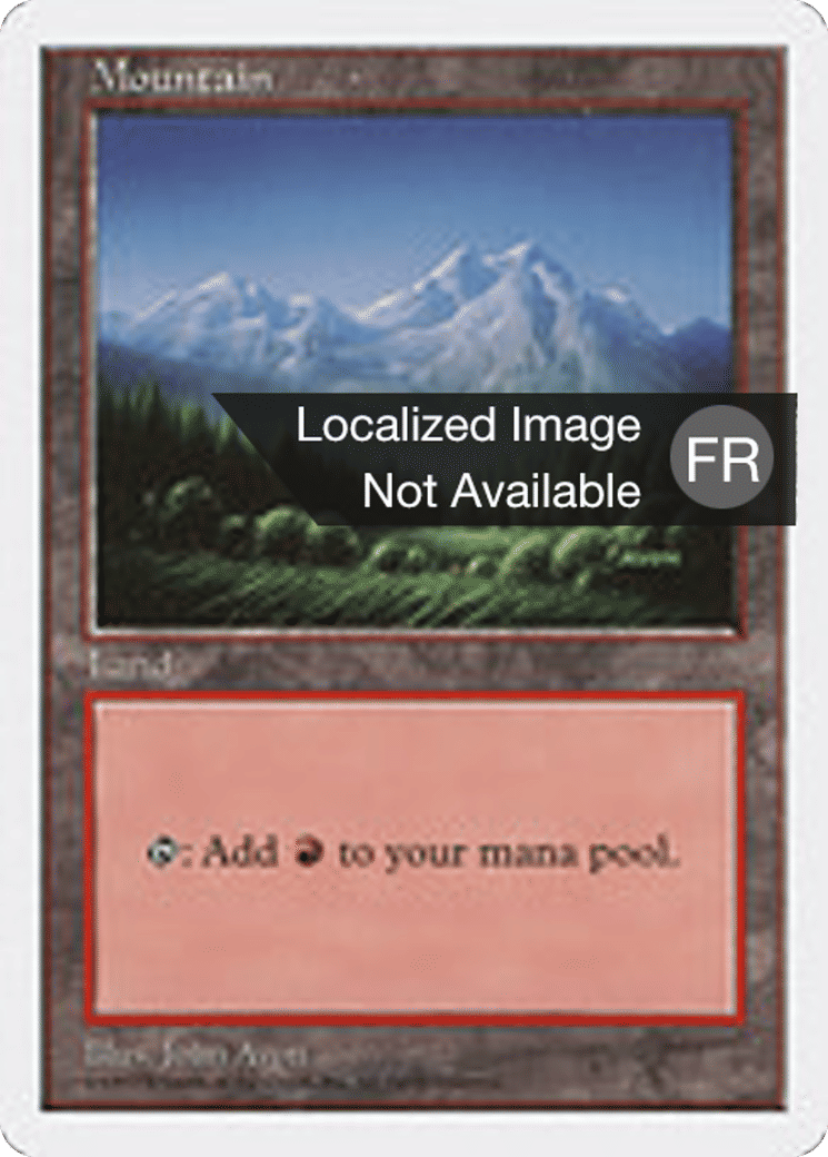 Montagne — Fifth Edition — Magic: The Gathering