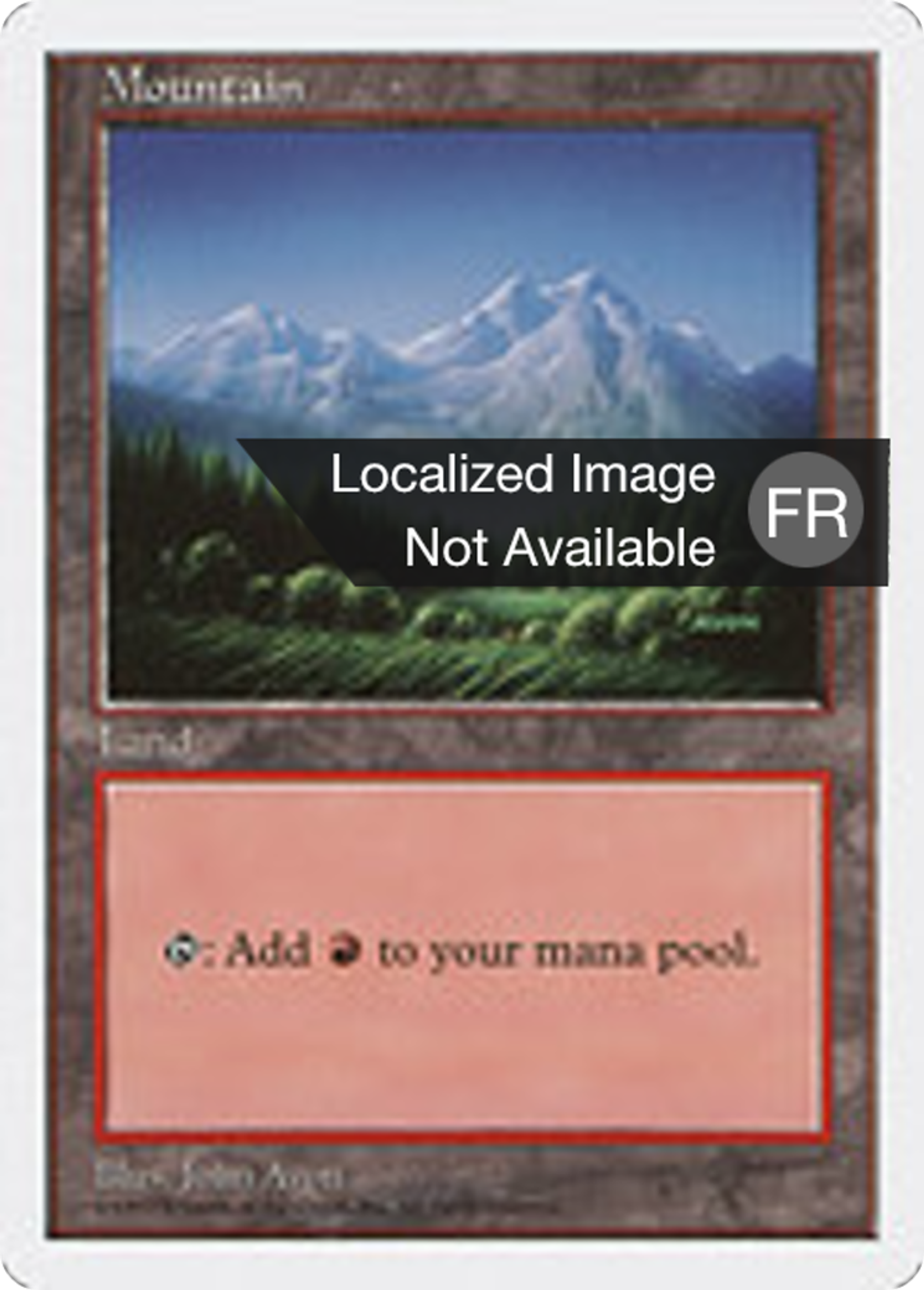 Montagne — Fifth Edition — Magic: The Gathering