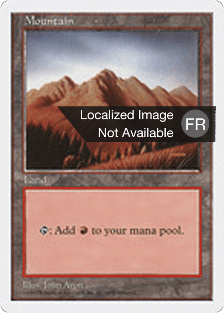 Montagne — Fifth Edition — Magic: The Gathering