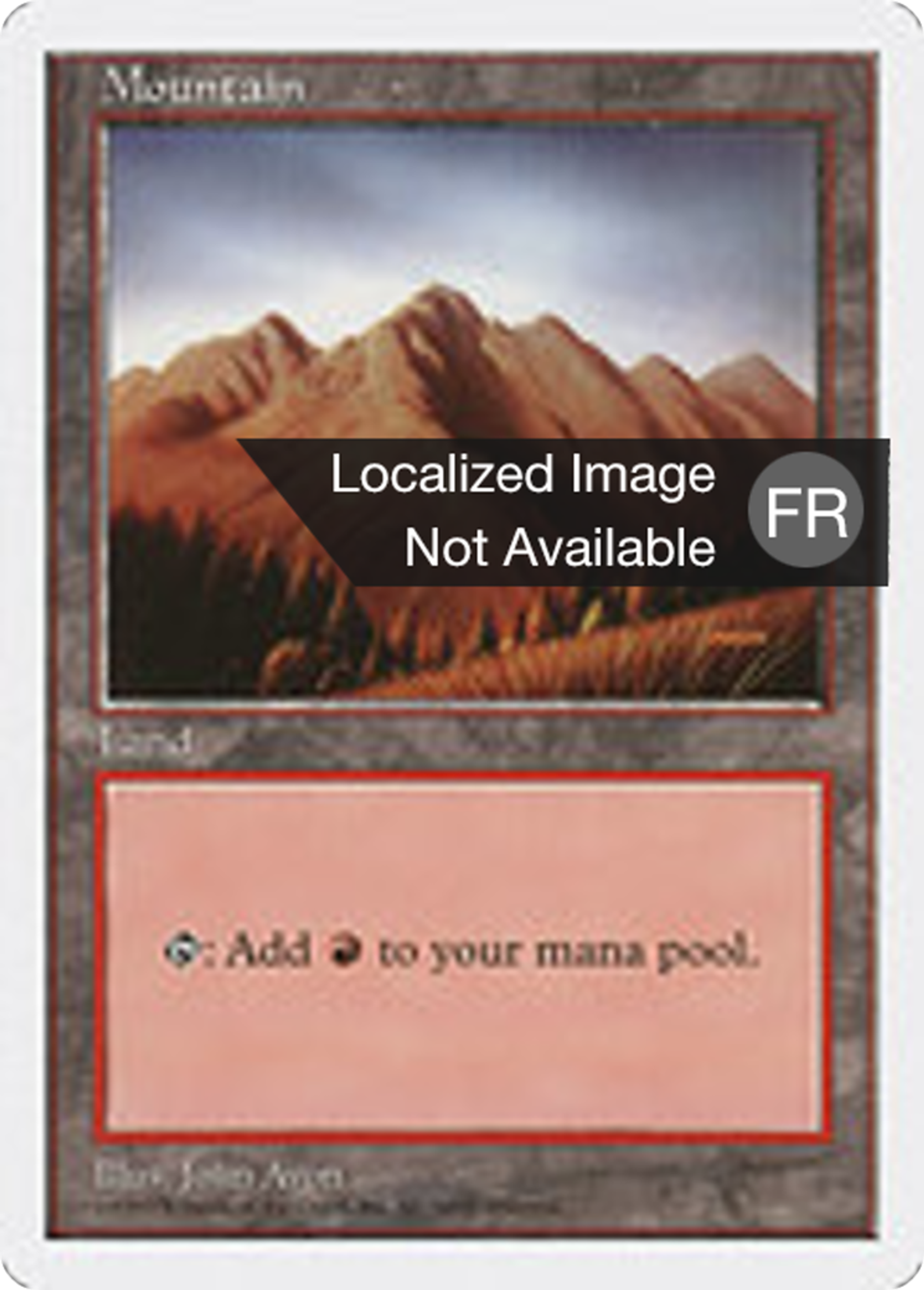 Montagne — Fifth Edition — Magic: The Gathering