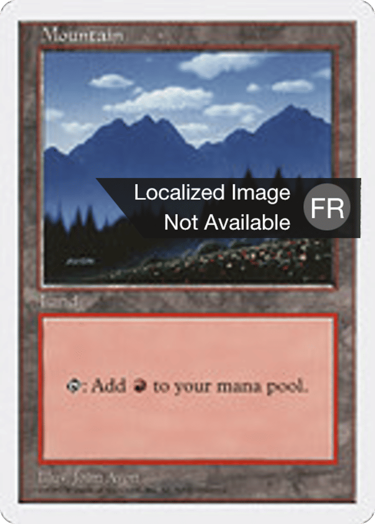 Montagne — Fifth Edition — Magic: The Gathering