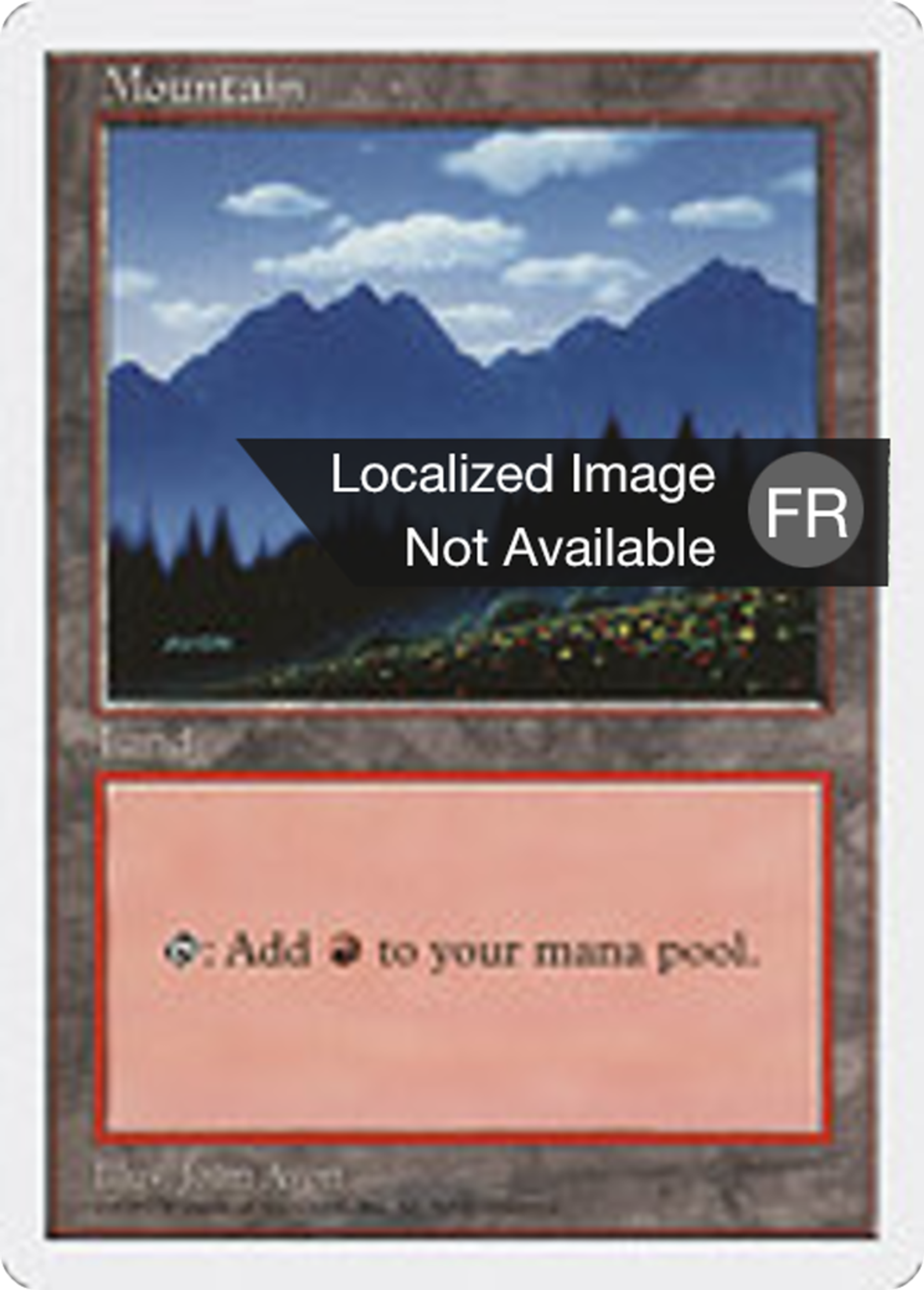 Montagne — Fifth Edition — Magic: The Gathering