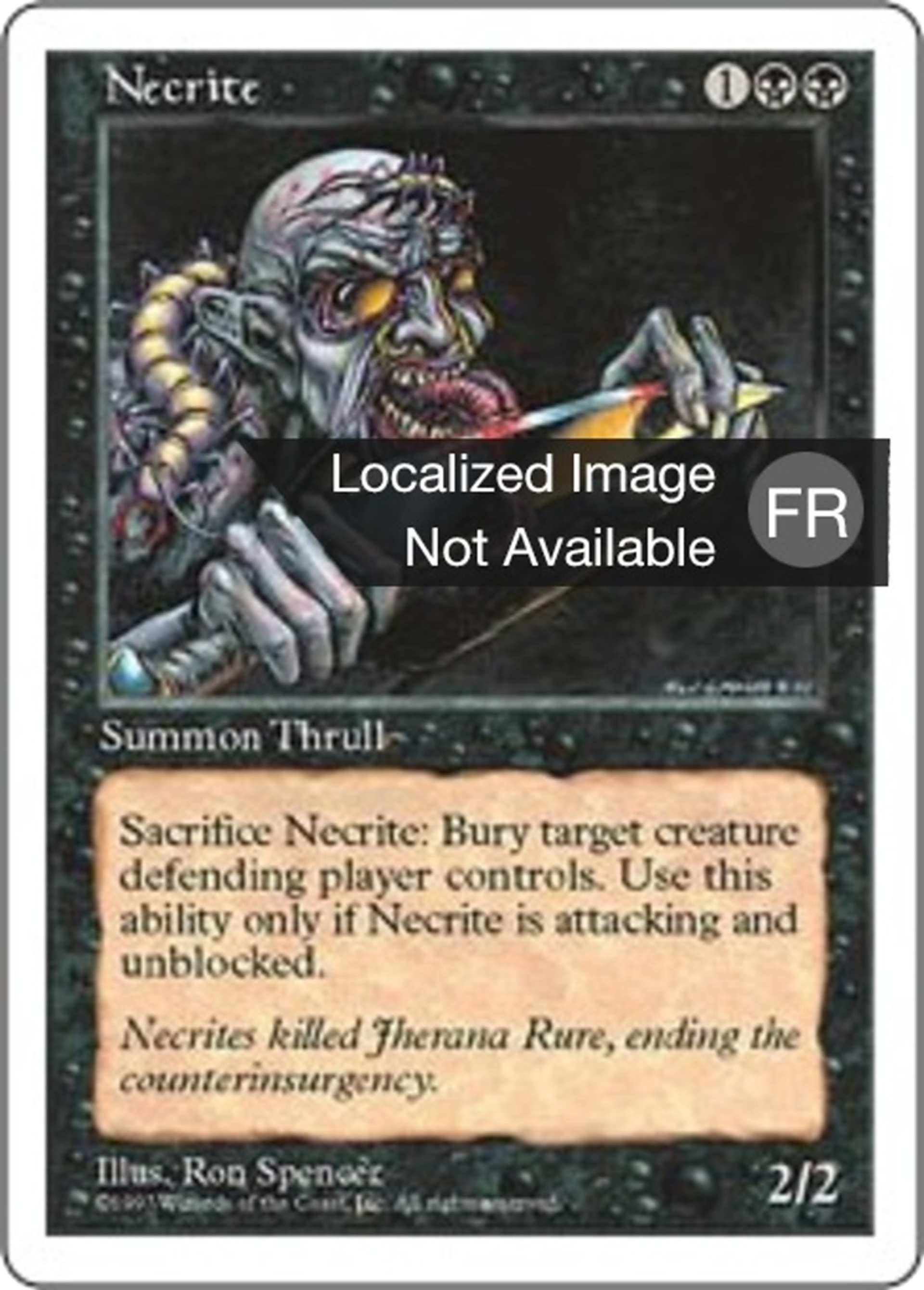 Nécrite — Fifth Edition — Magic: The Gathering