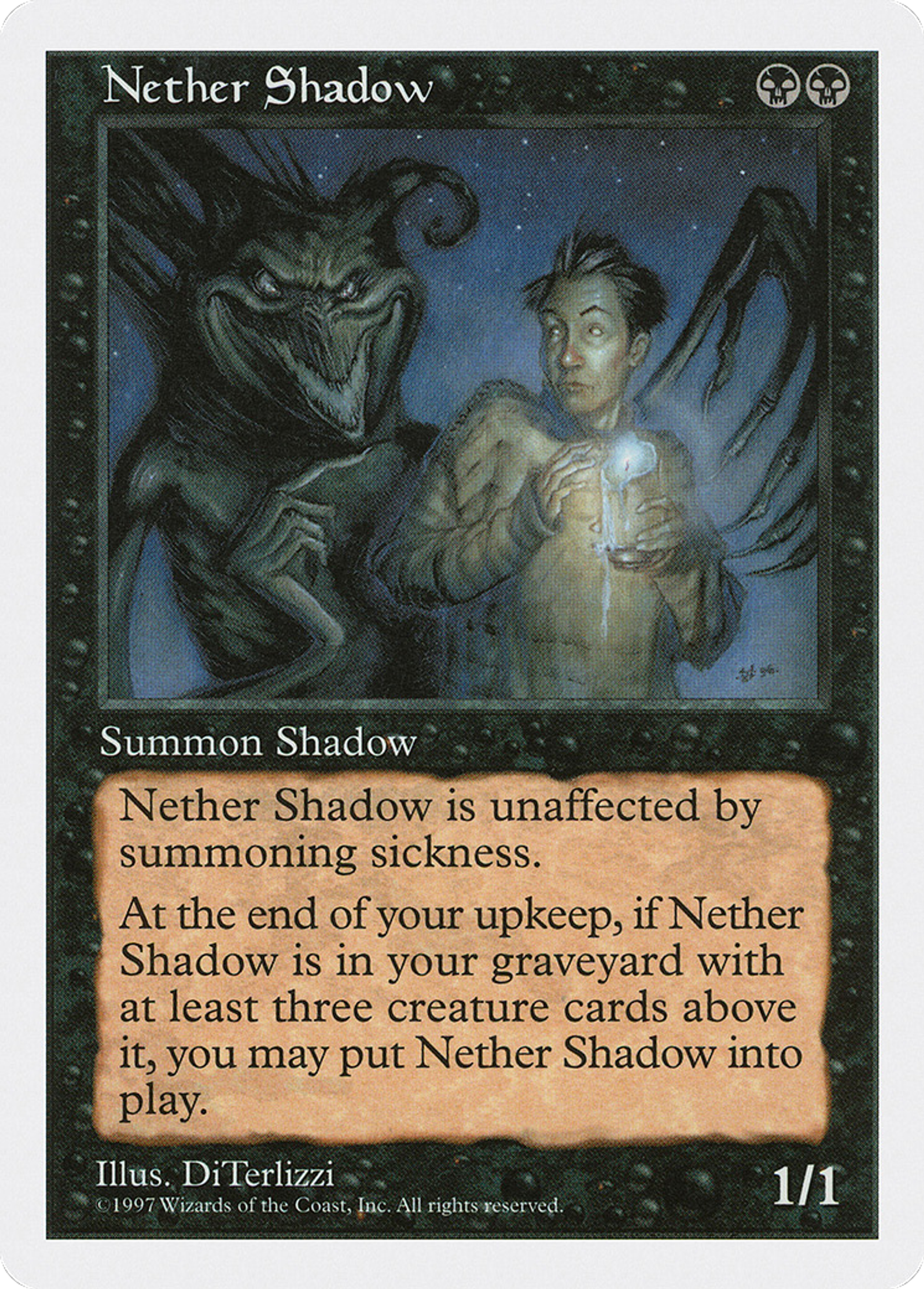 Nether Shadow — Fifth Edition — Magic: The Gathering