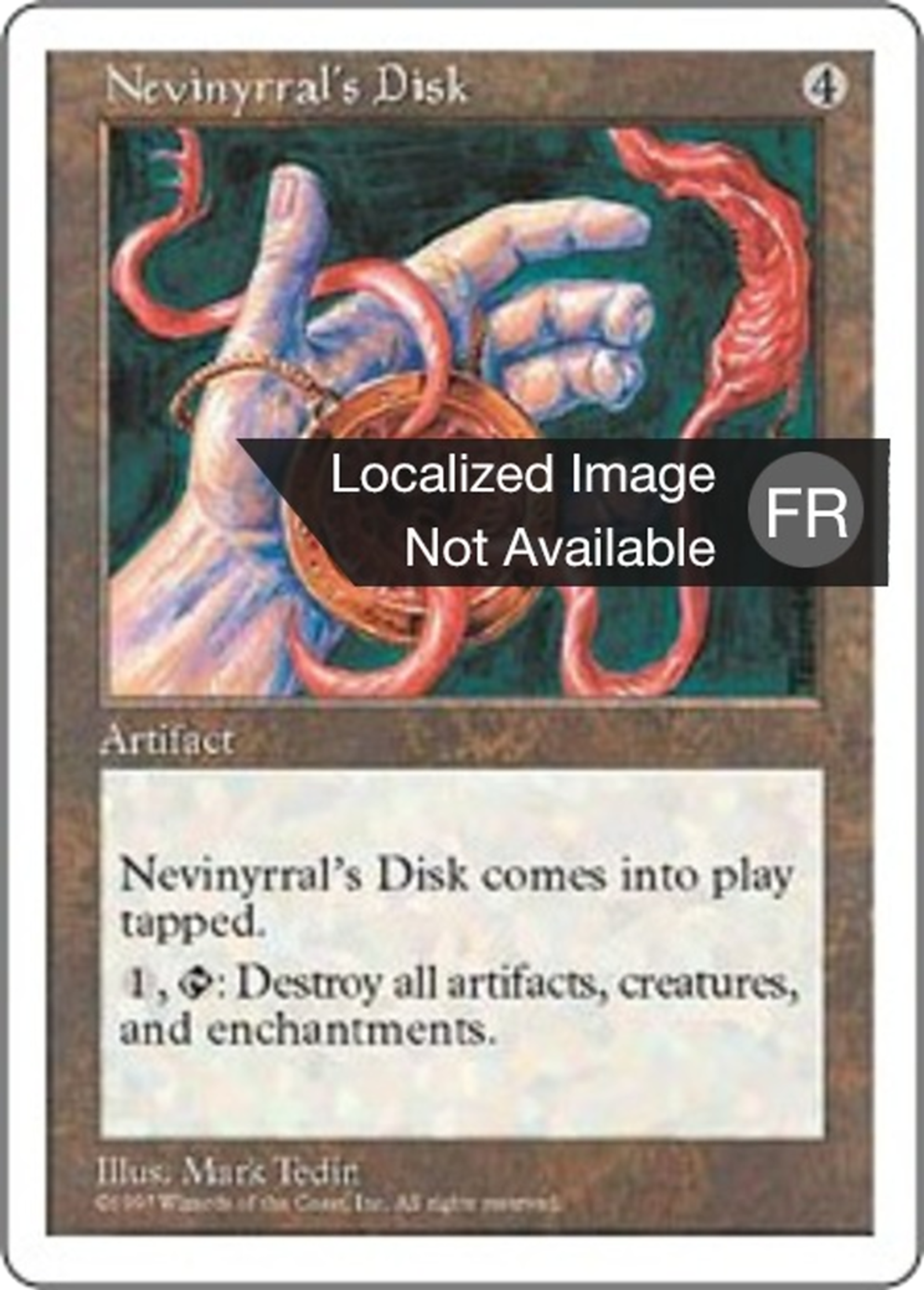 Disque de Nevinyrral — Fifth Edition — Magic: The Gathering