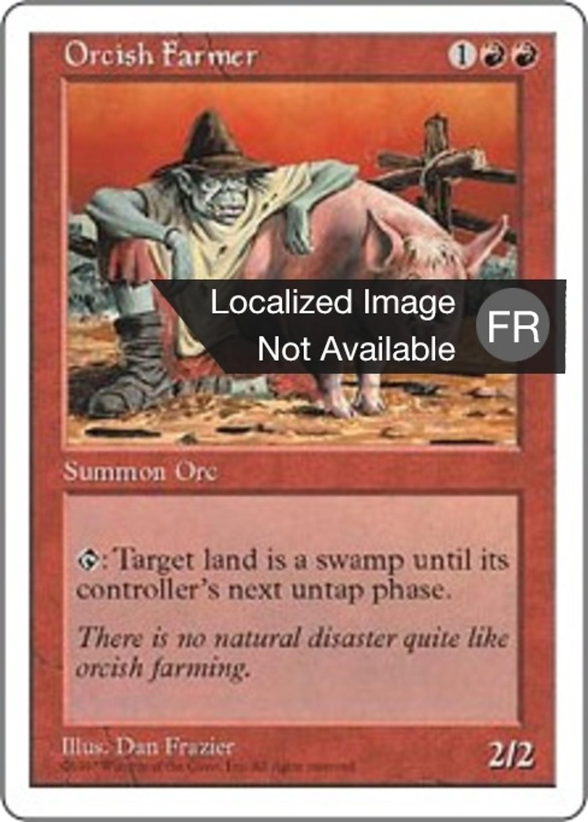 Fermier orque — Fifth Edition — Magic: The Gathering