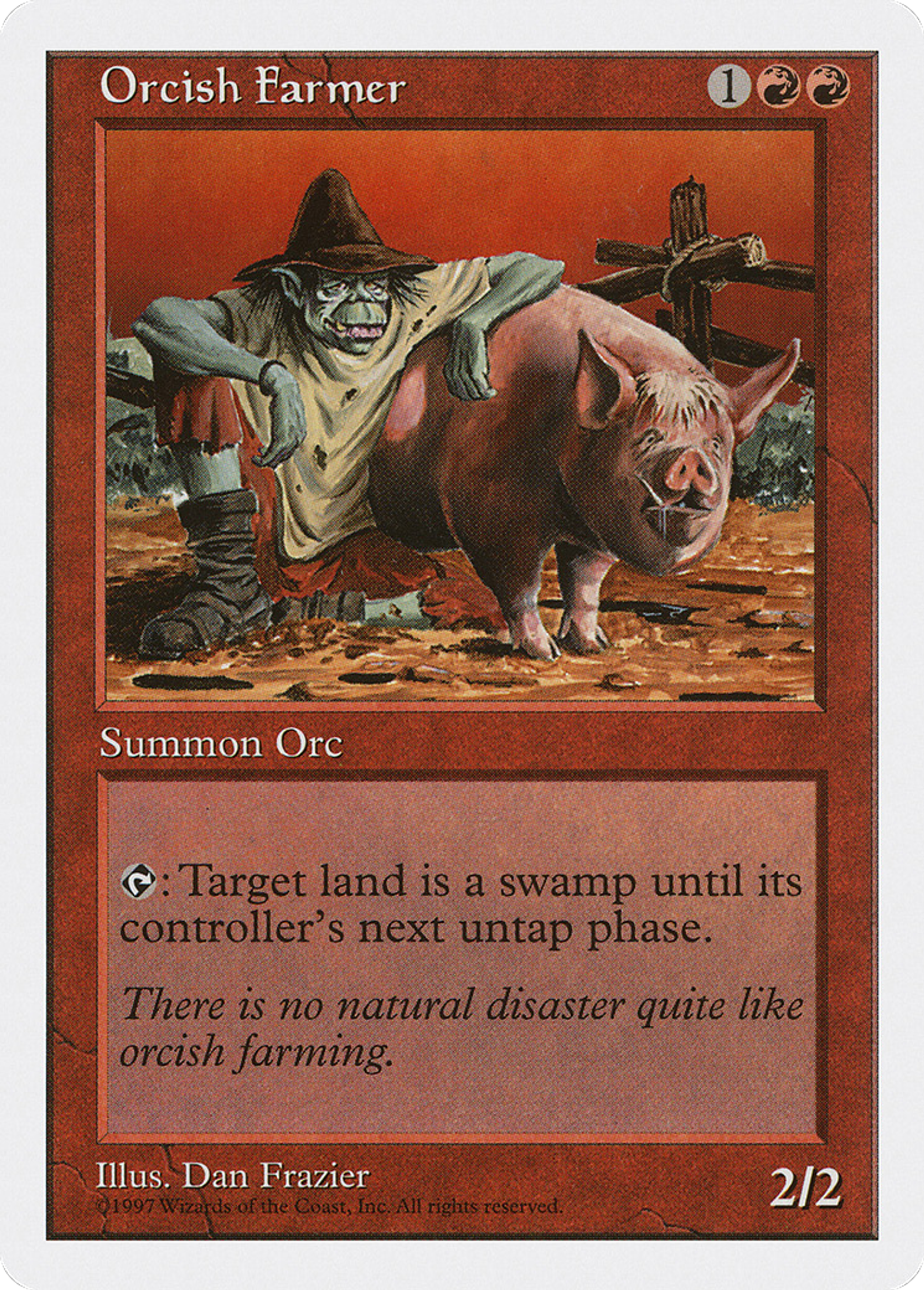 Orcish Farmer — Fifth Edition — Magic: The Gathering