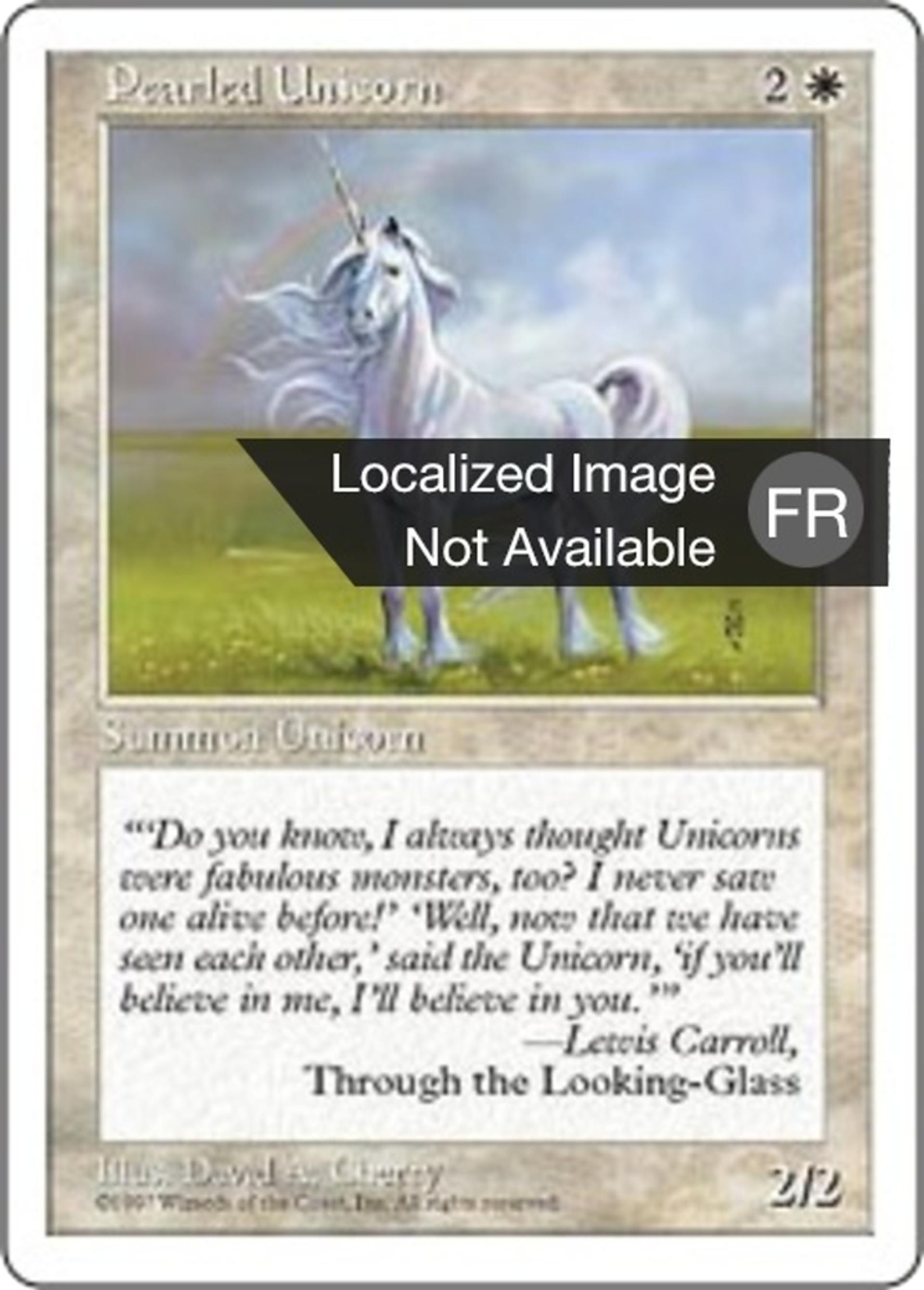 Licorne nacrée — Fifth Edition — Magic: The Gathering