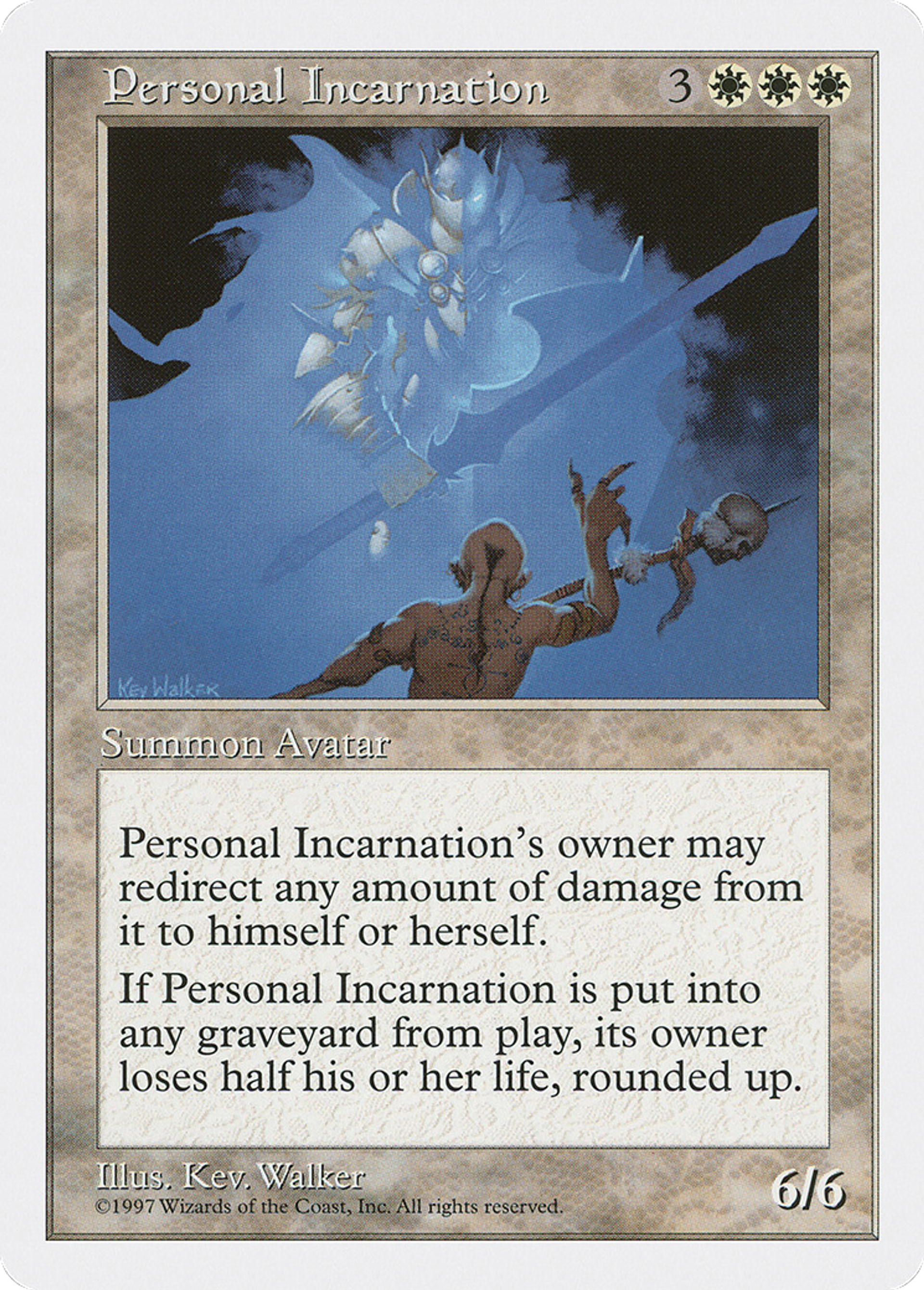 Personal Incarnation — Fifth Edition — Magic: The Gathering