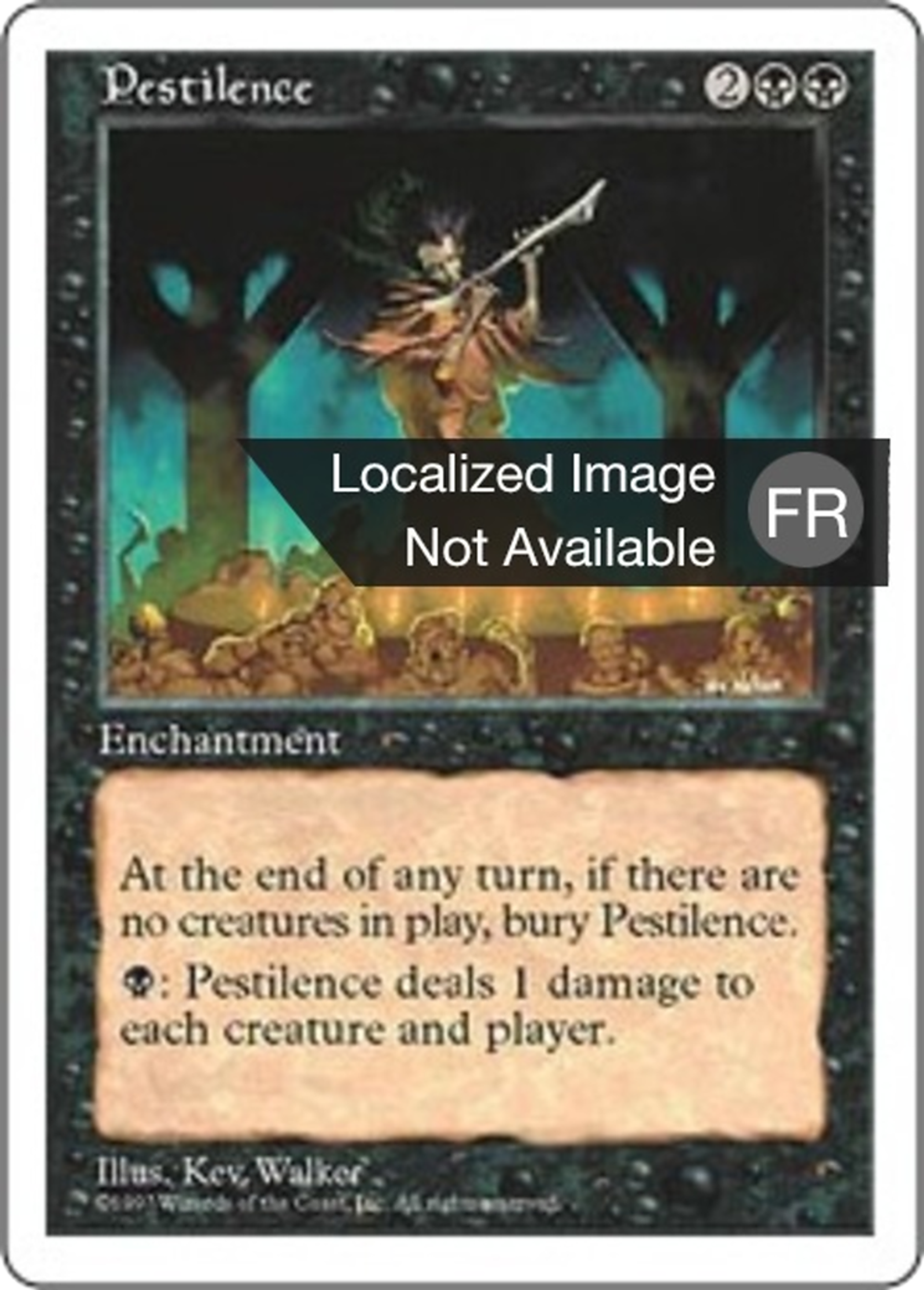 Peste — Fifth Edition — Magic: The Gathering