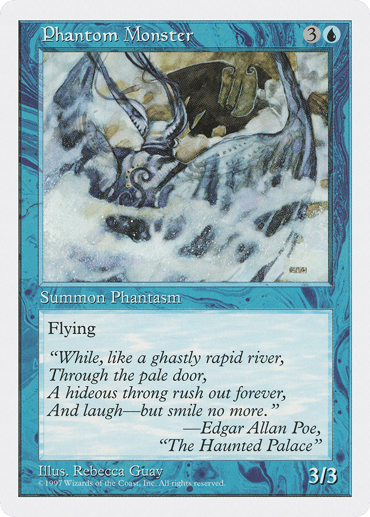 Phantom Monster — Fifth Edition — Magic: The Gathering