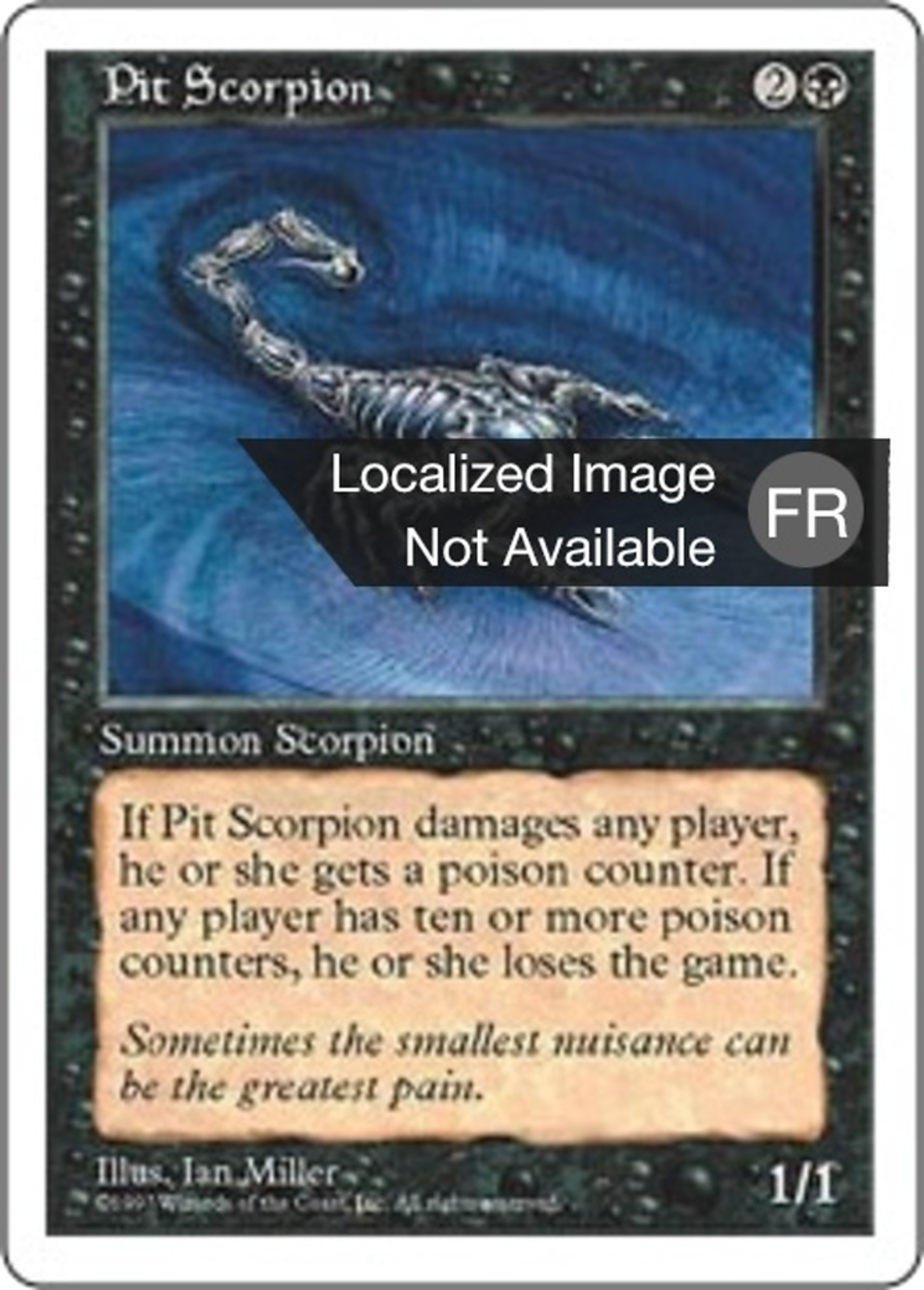 Scorpion de l'Abîme — Fifth Edition — Magic: The Gathering