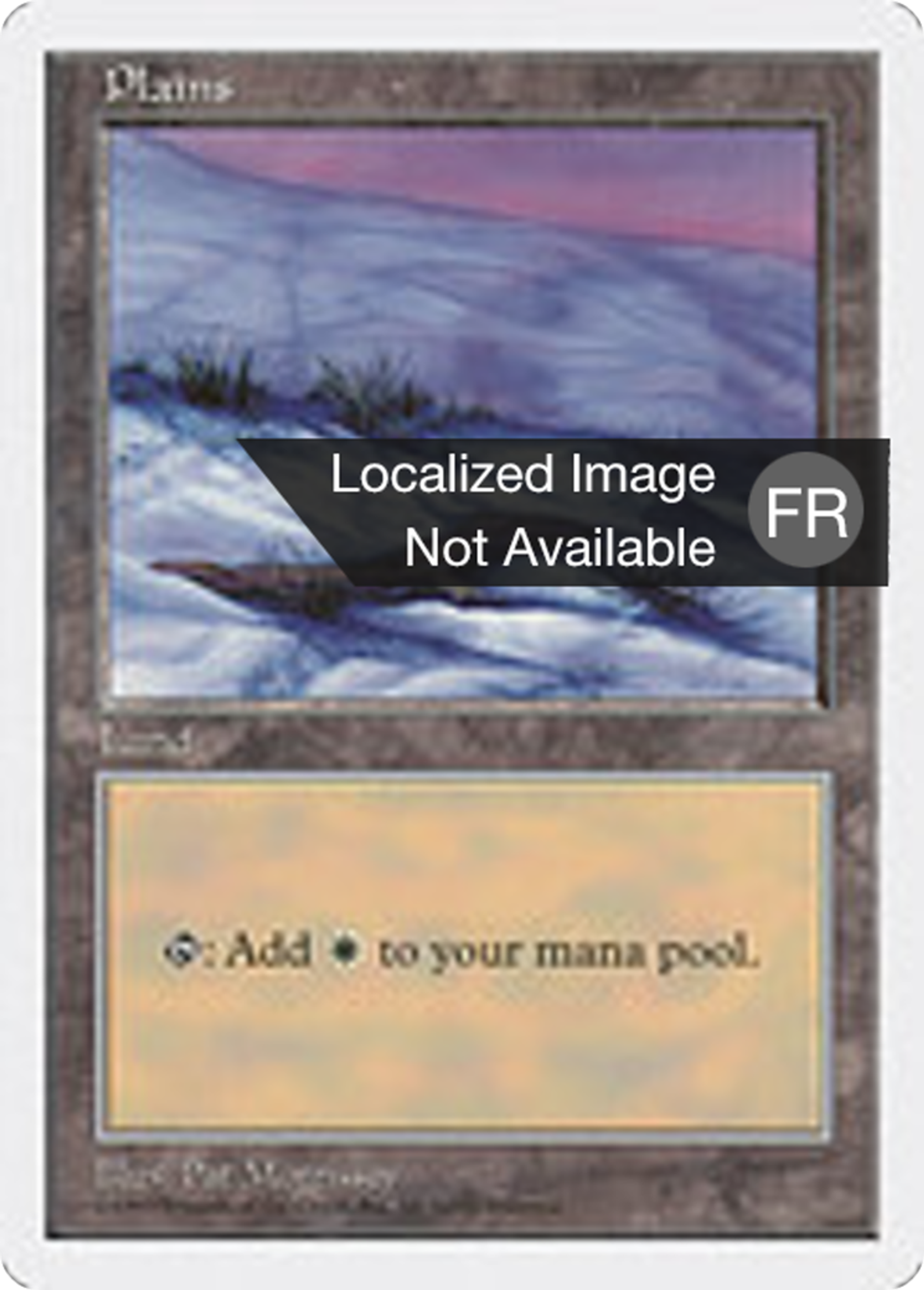 Plaine — Fifth Edition — Magic: The Gathering