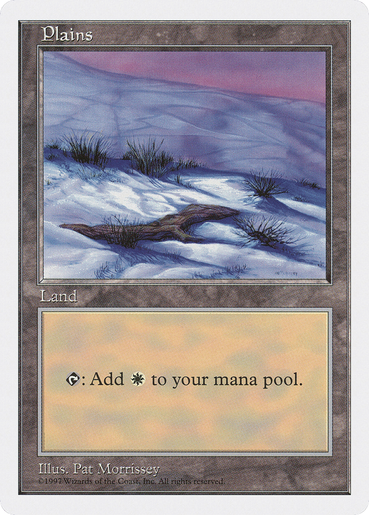 Plains — Fifth Edition — Magic: The Gathering