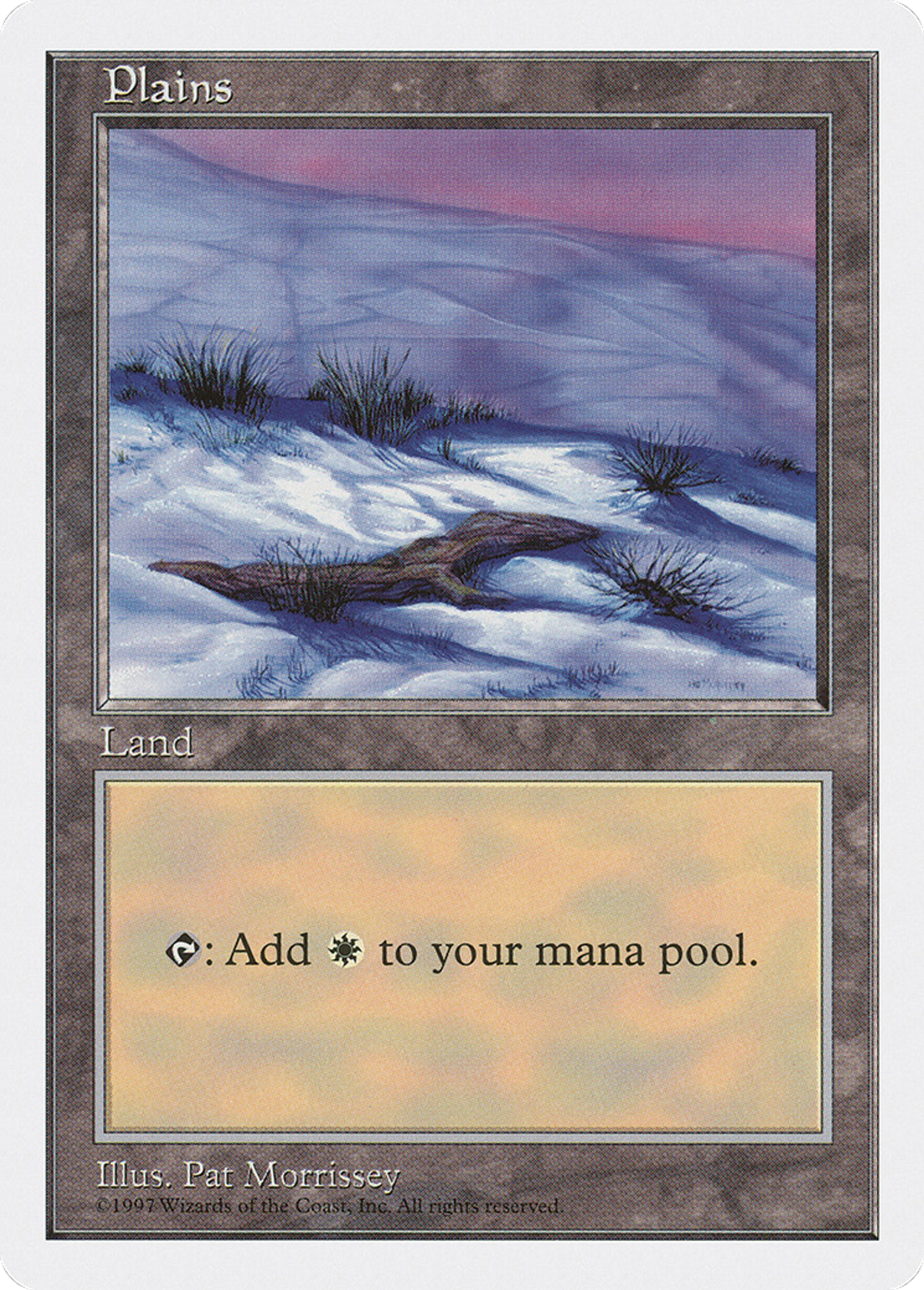 Plains — Fifth Edition — Magic: The Gathering