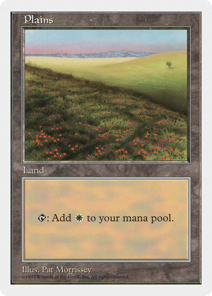 Plains — Fifth Edition — Magic: The Gathering