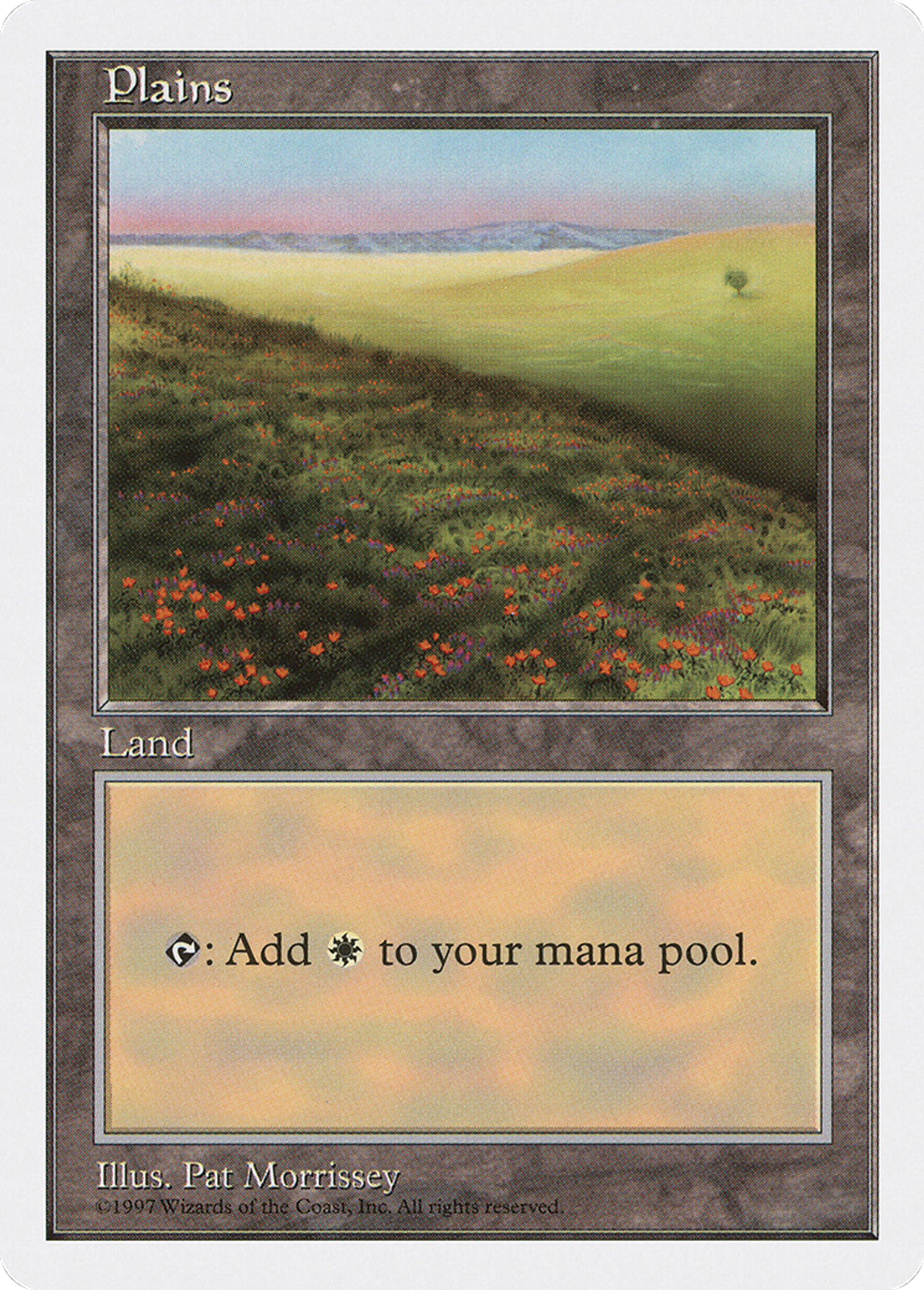 Plains — Fifth Edition — Magic: The Gathering