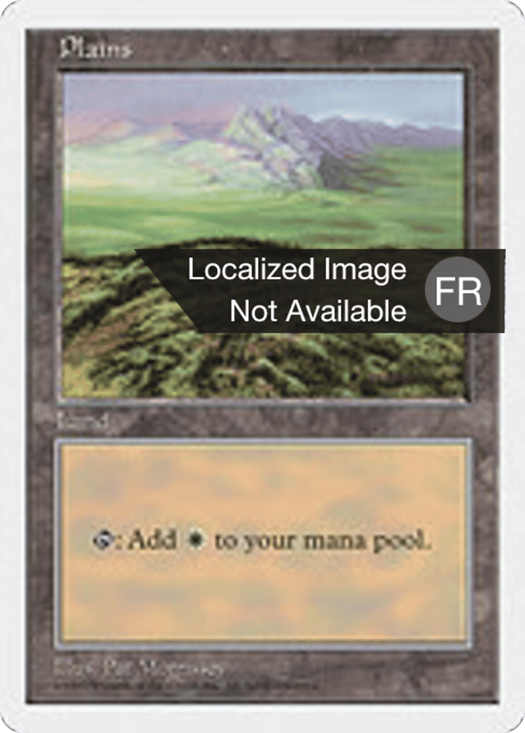 Plaine — Fifth Edition — Magic: The Gathering