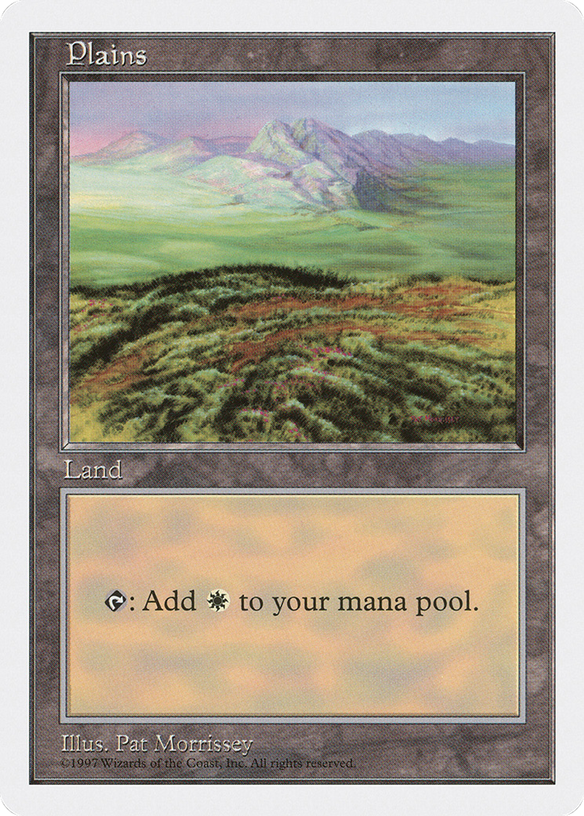 Plains — Fifth Edition — Magic: The Gathering