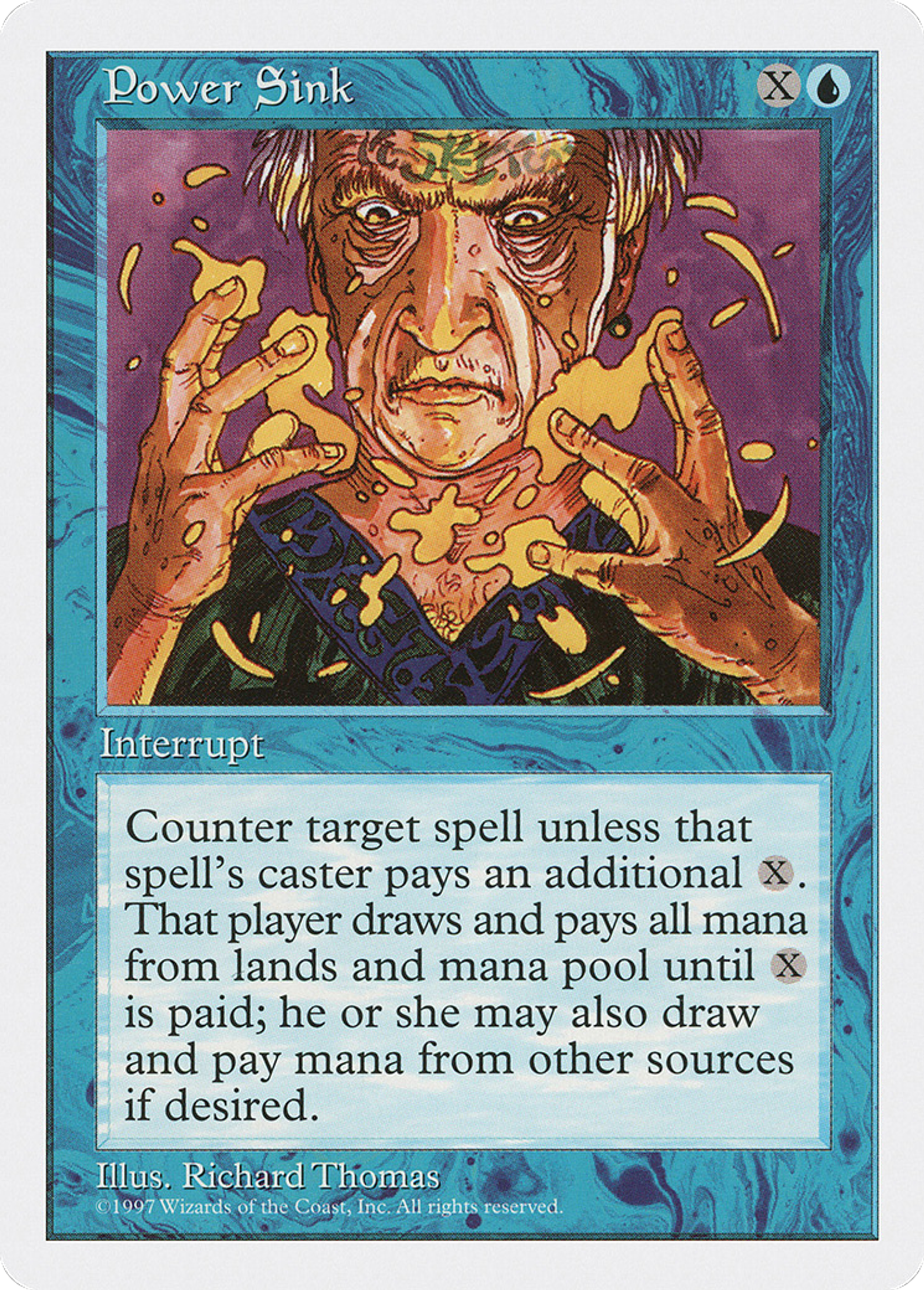 Power Sink — Fifth Edition — Magic: The Gathering