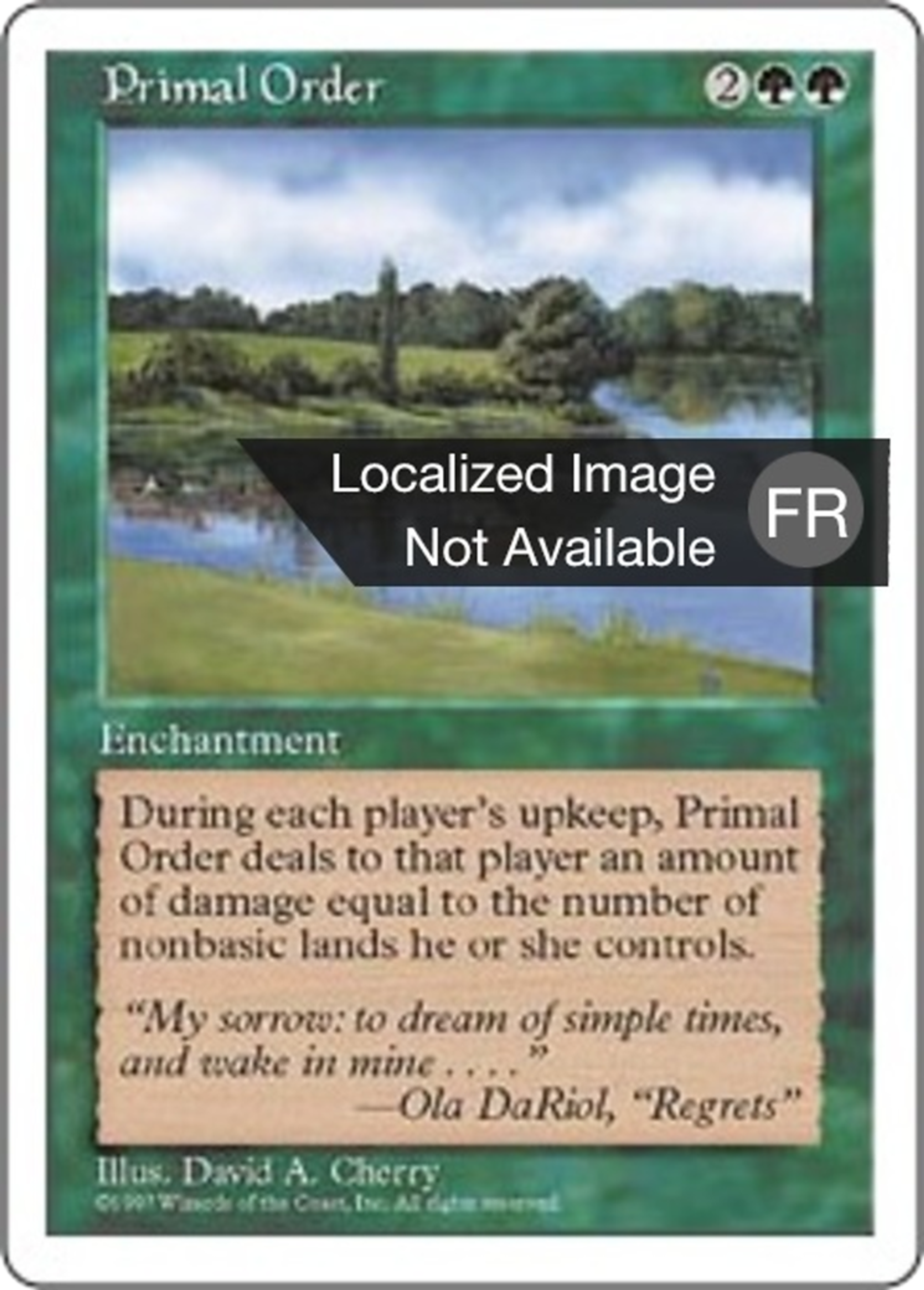 Ordre primordial — Fifth Edition — Magic: The Gathering