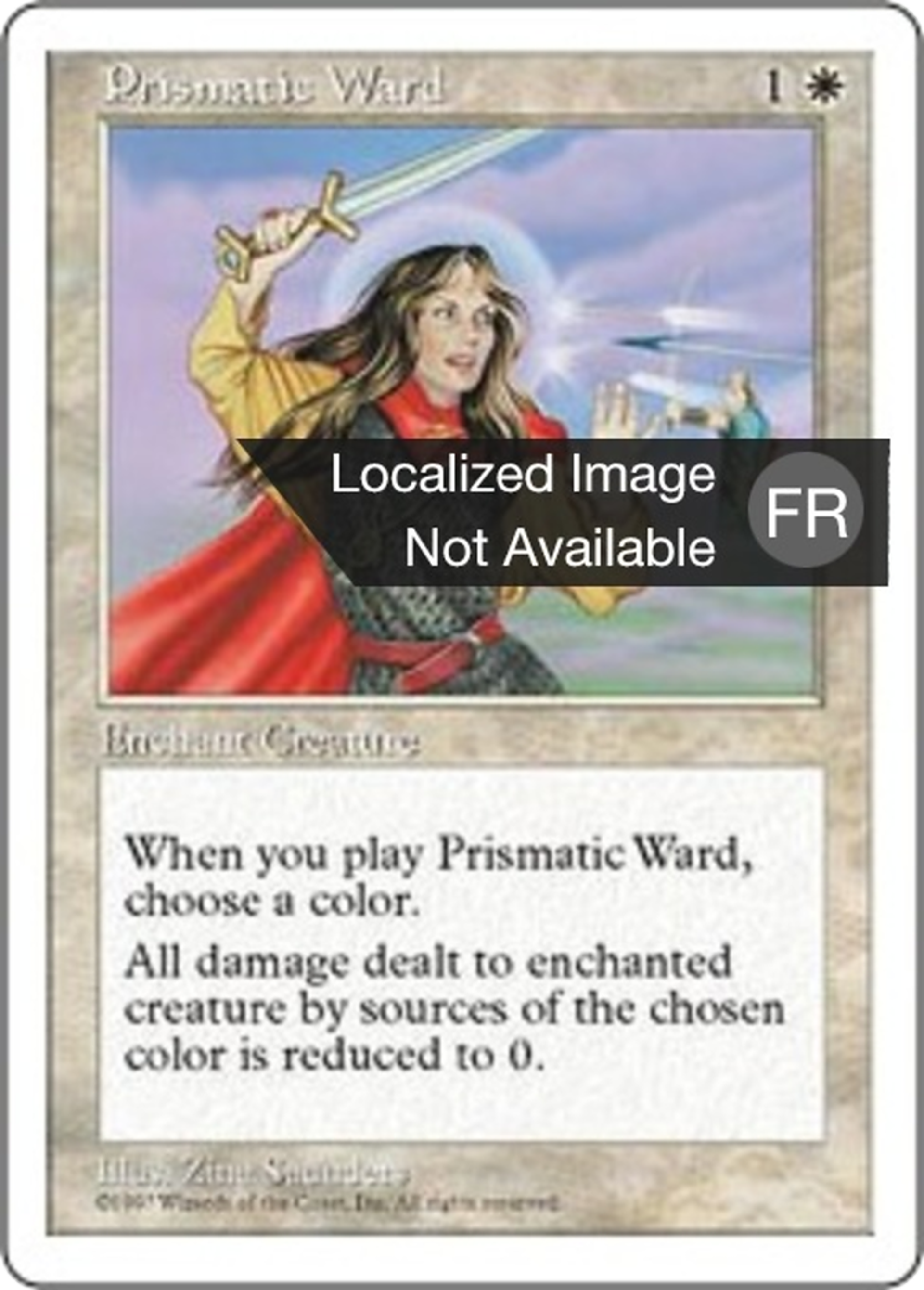 Rune de garde prismatique — Fifth Edition — Magic: The Gathering