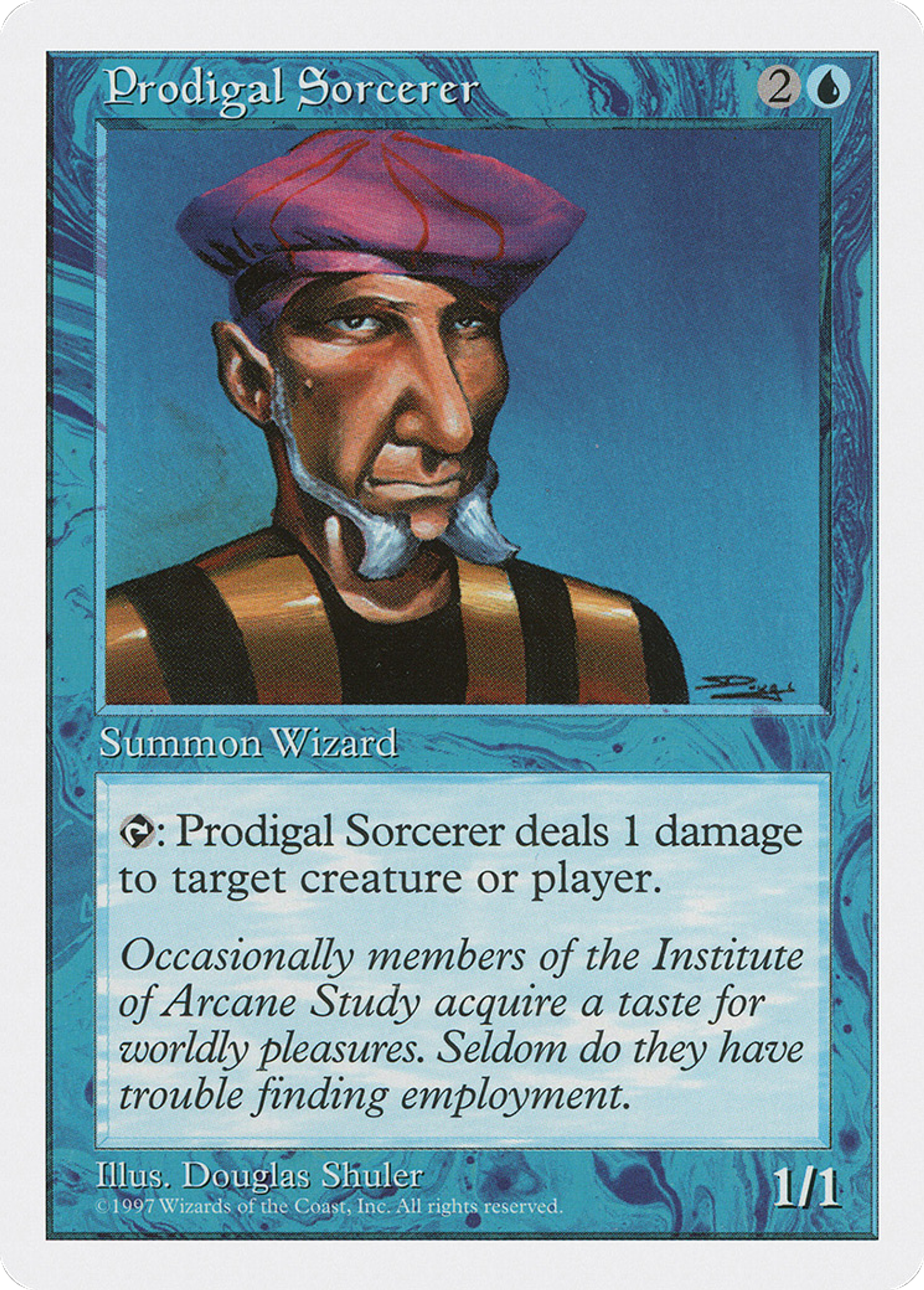 Prodigal Sorcerer — Fifth Edition — Magic: The Gathering