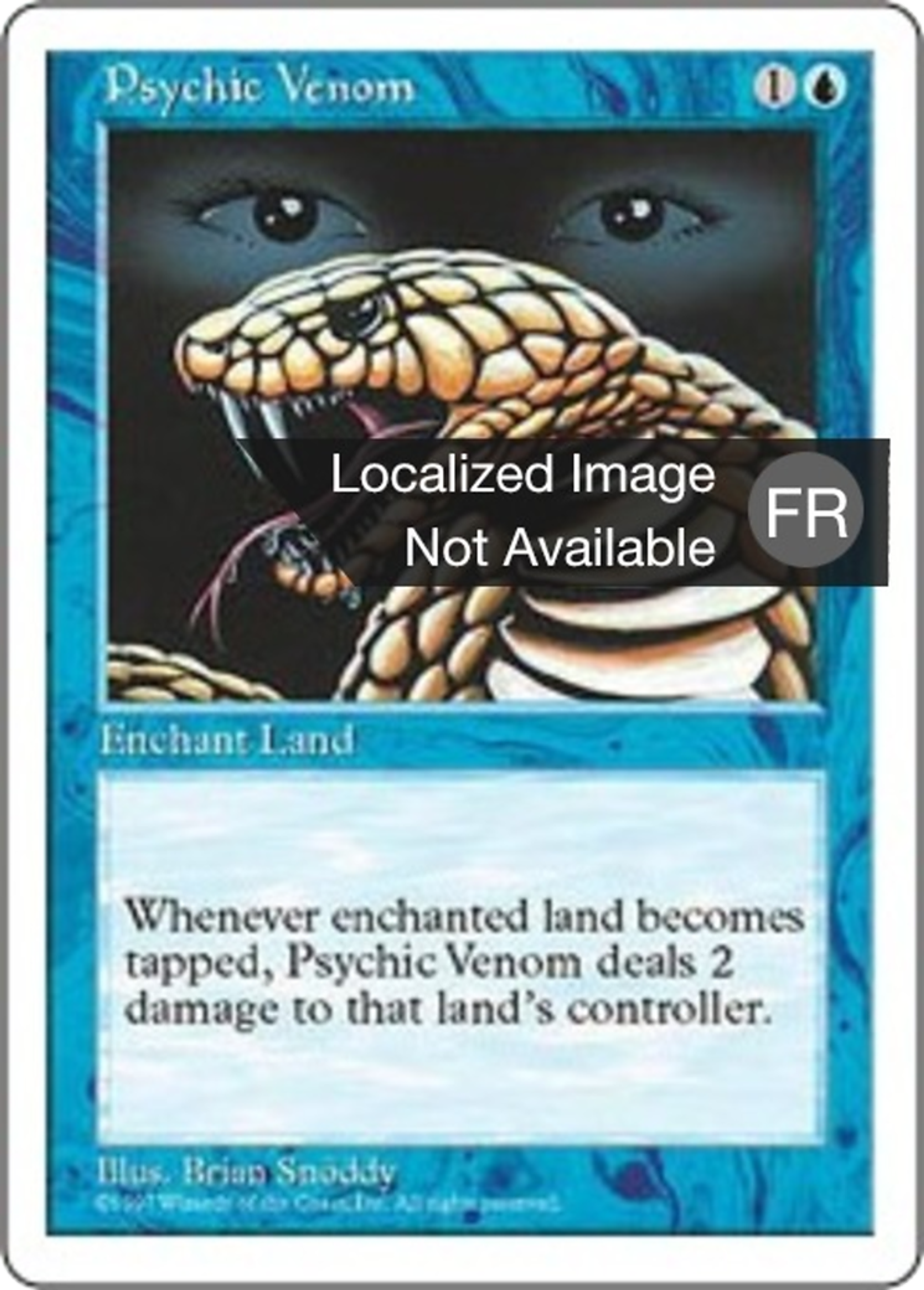Venin psychique — Fifth Edition — Magic: The Gathering