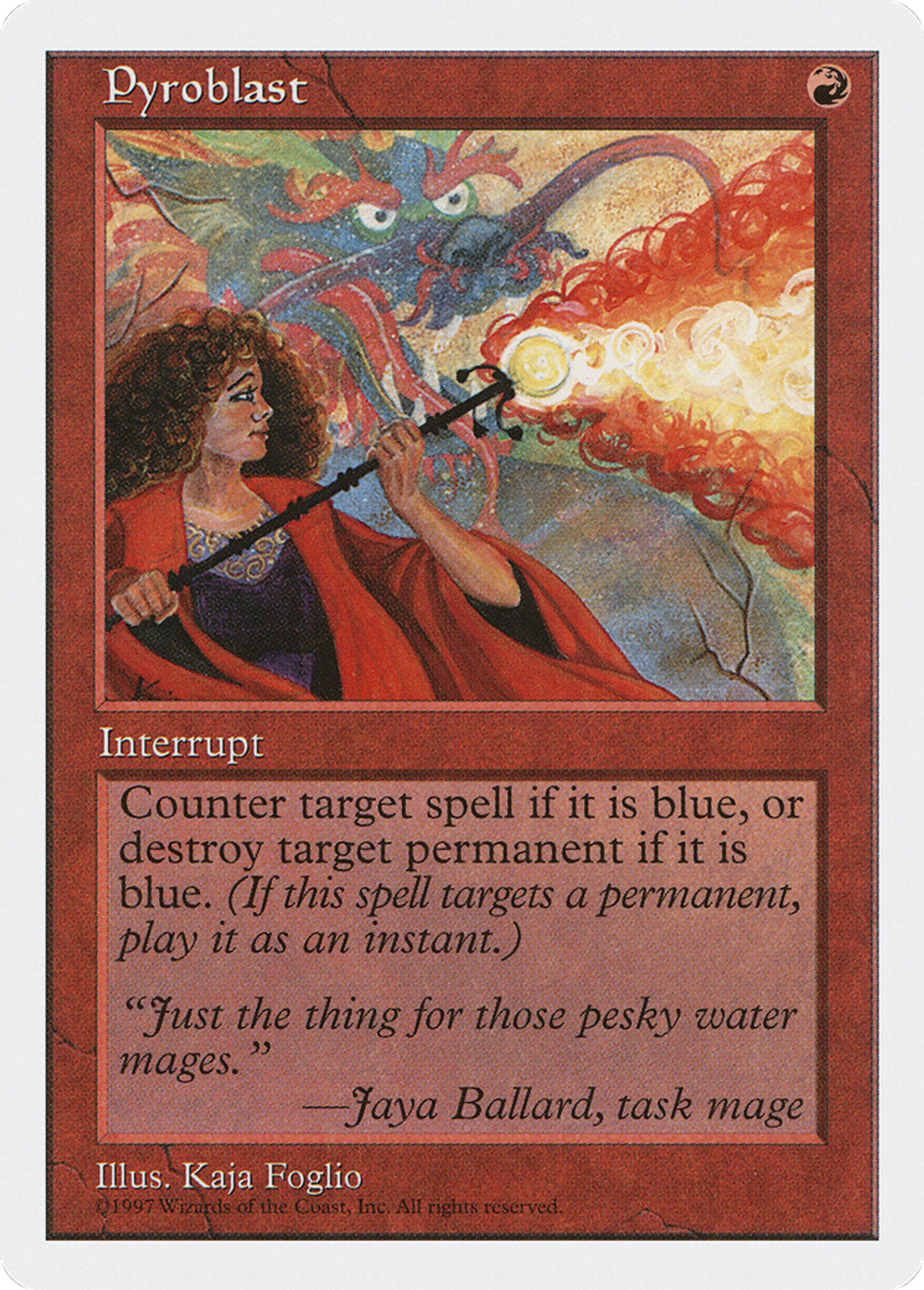 Pyrosalve — Fifth Edition — Magic: The Gathering