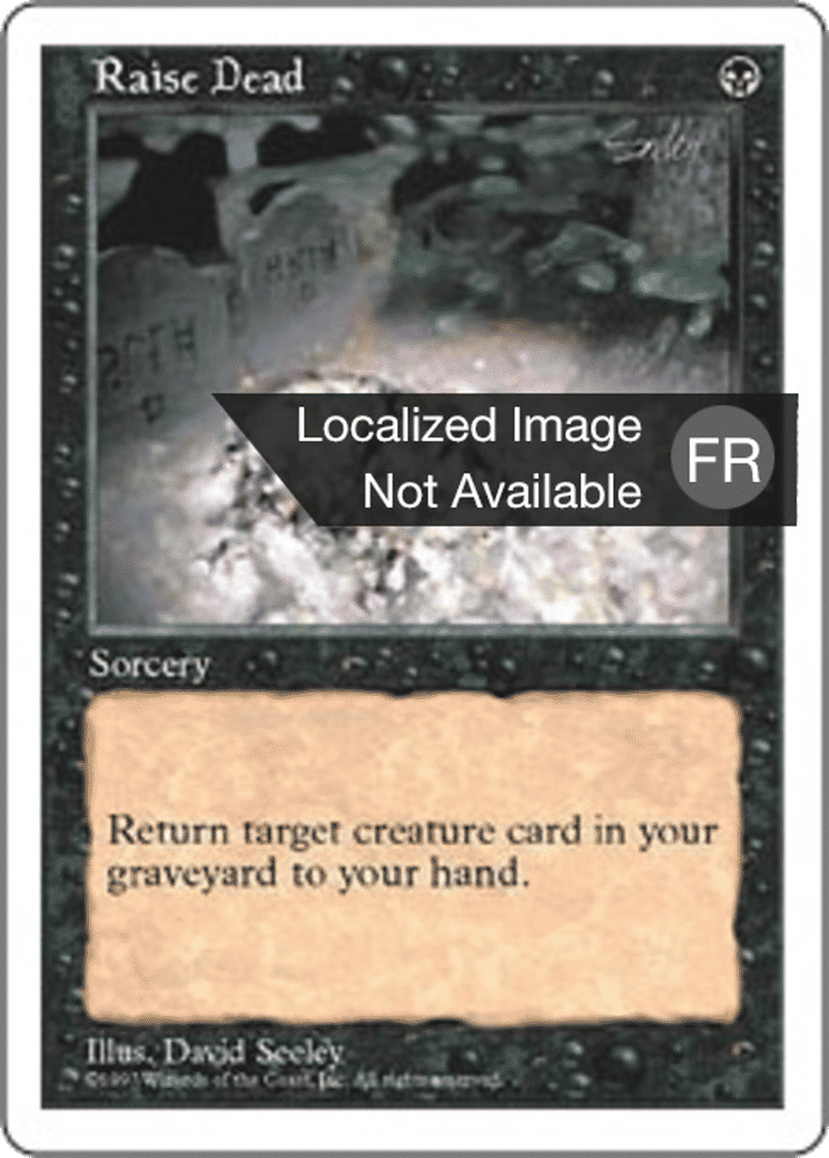 Exhumation — Fifth Edition — Magic: The Gathering
