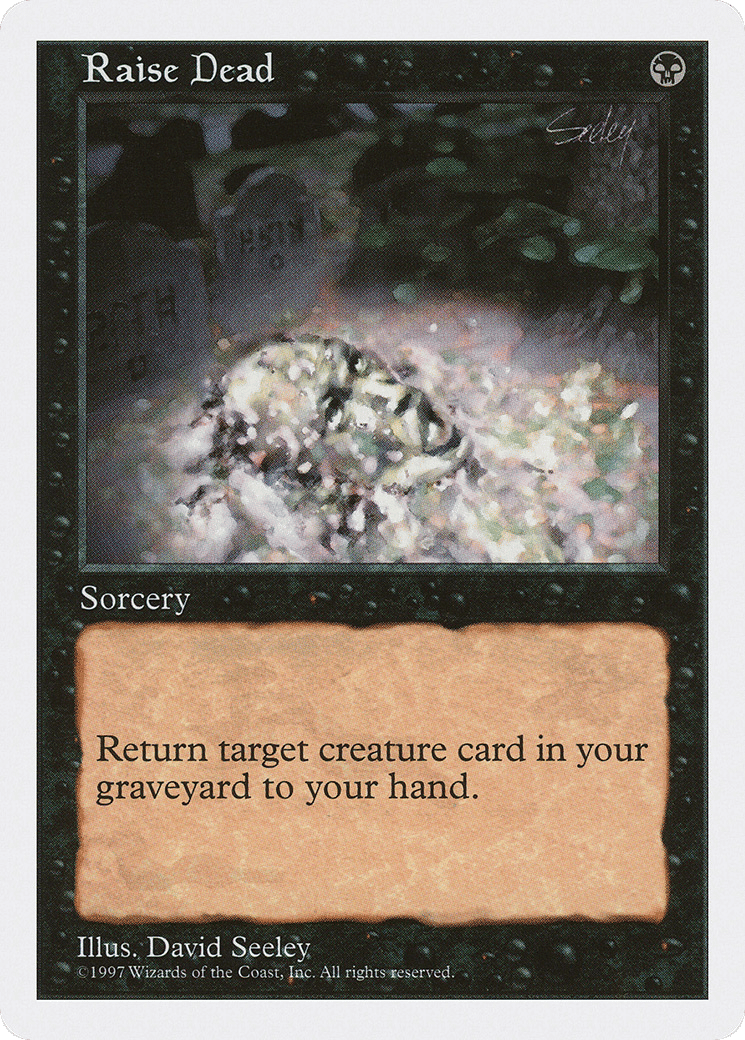 Raise Dead — Fifth Edition — Magic: The Gathering