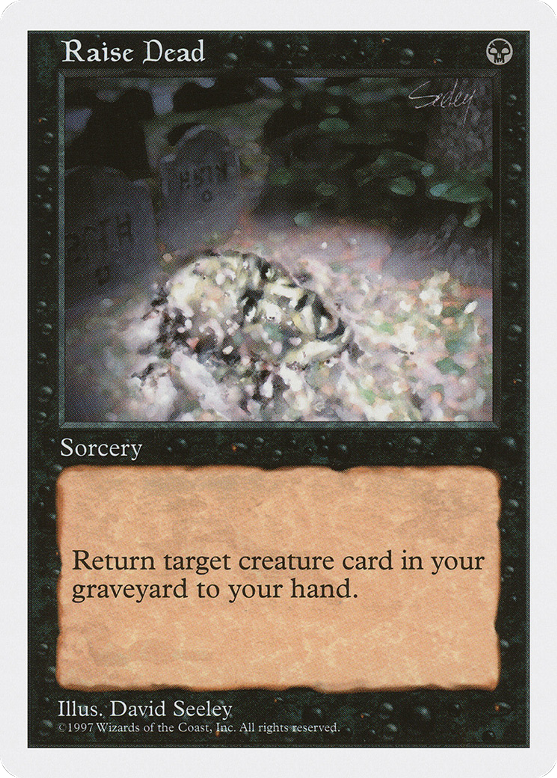 Raise Dead — Fifth Edition — Magic: The Gathering